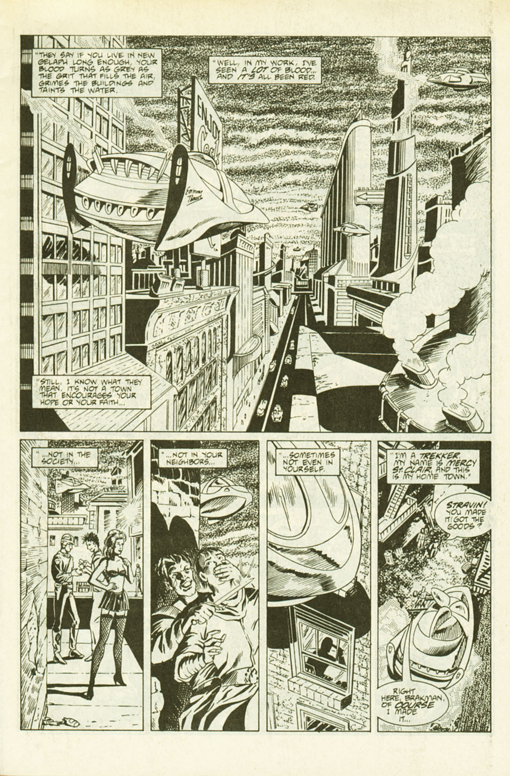 Read online Trekker comic -  Issue #1 - 3