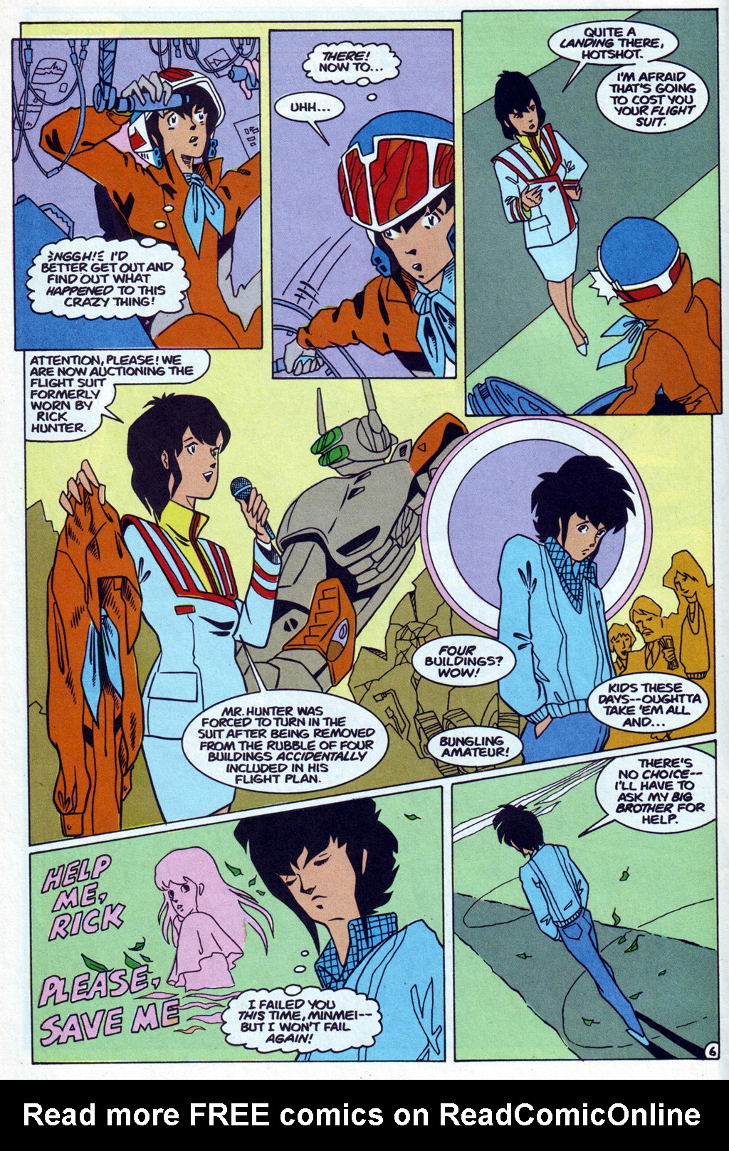 Read online Robotech The Macross Saga comic -  Issue #17 - 8