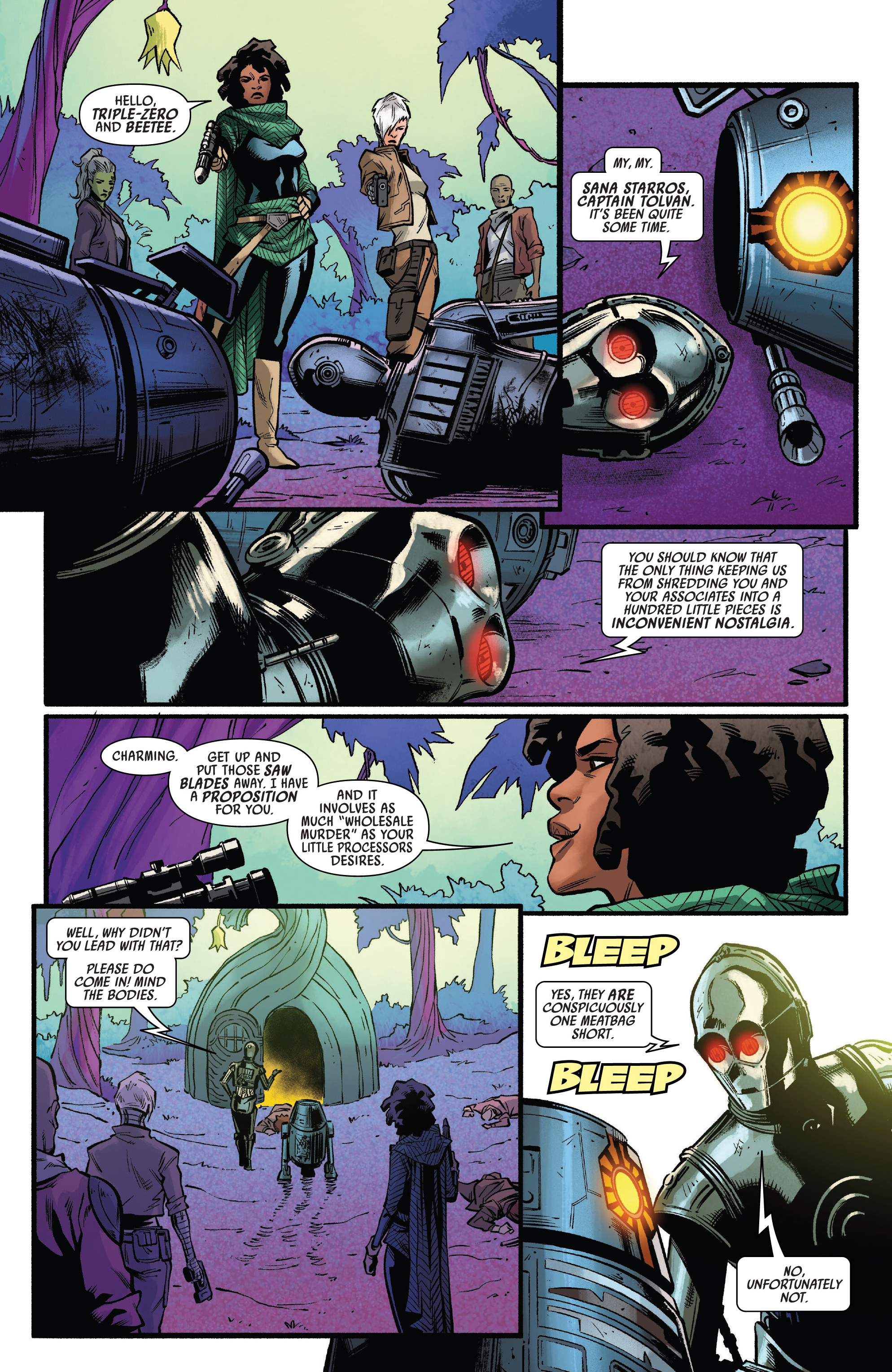 Read online Star Wars: Doctor Aphra Omnibus comic -  Issue # TPB 2 (Part 5) - 98