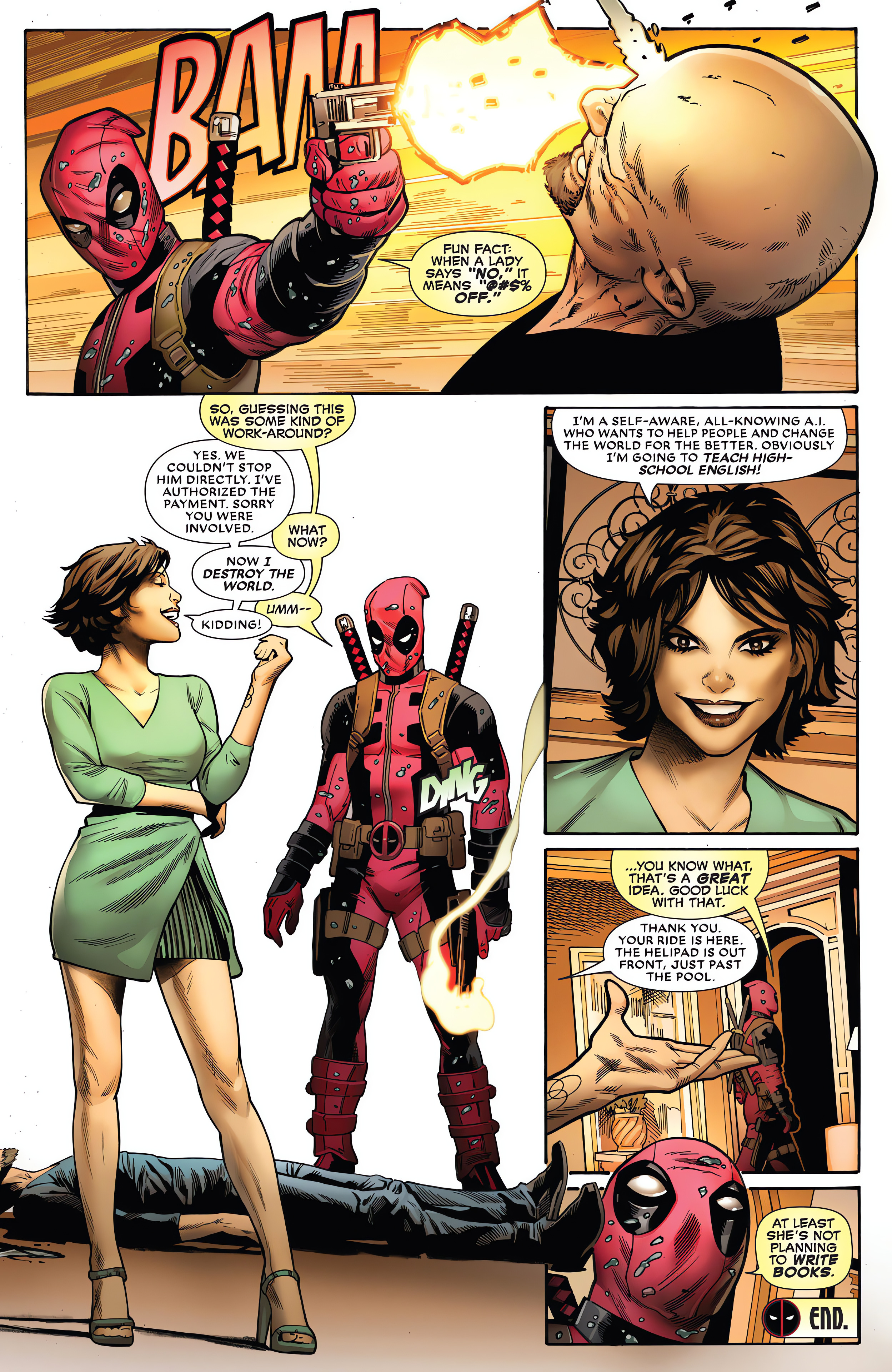 Read online Deadpool: Seven Slaughters comic -  Issue # TPB - 22