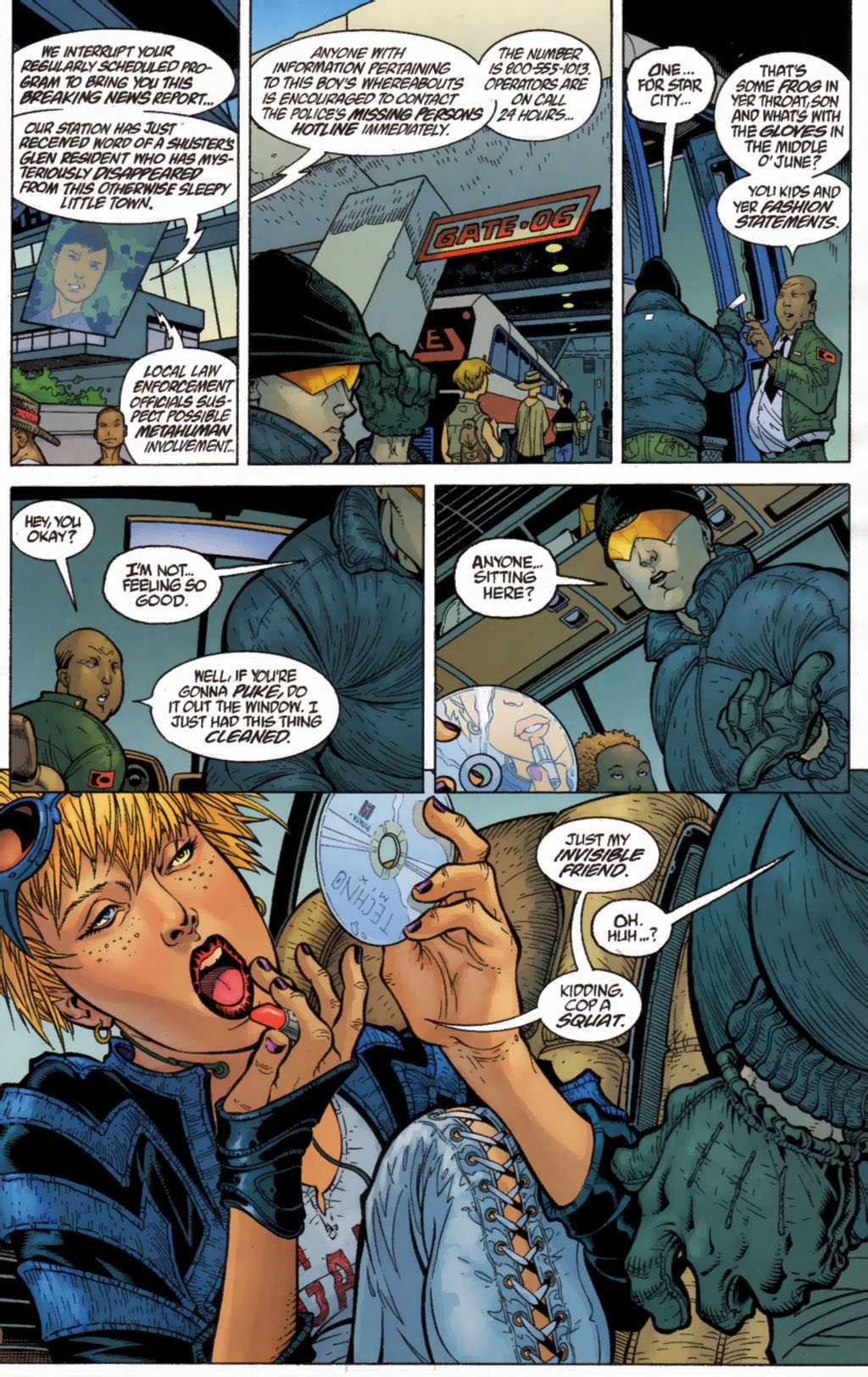 Read online The Human Race comic -  Issue #1 - 7