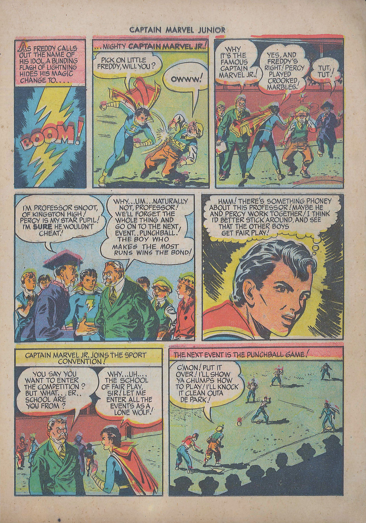 Read online Captain Marvel, Jr. comic -  Issue #23 - 18