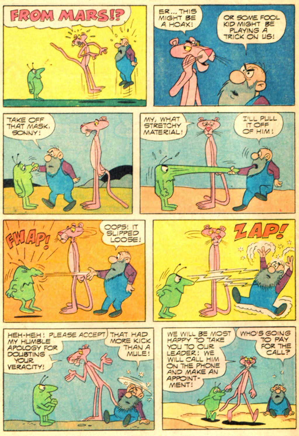 Read online The Pink Panther (1971) comic -  Issue #7 - 25
