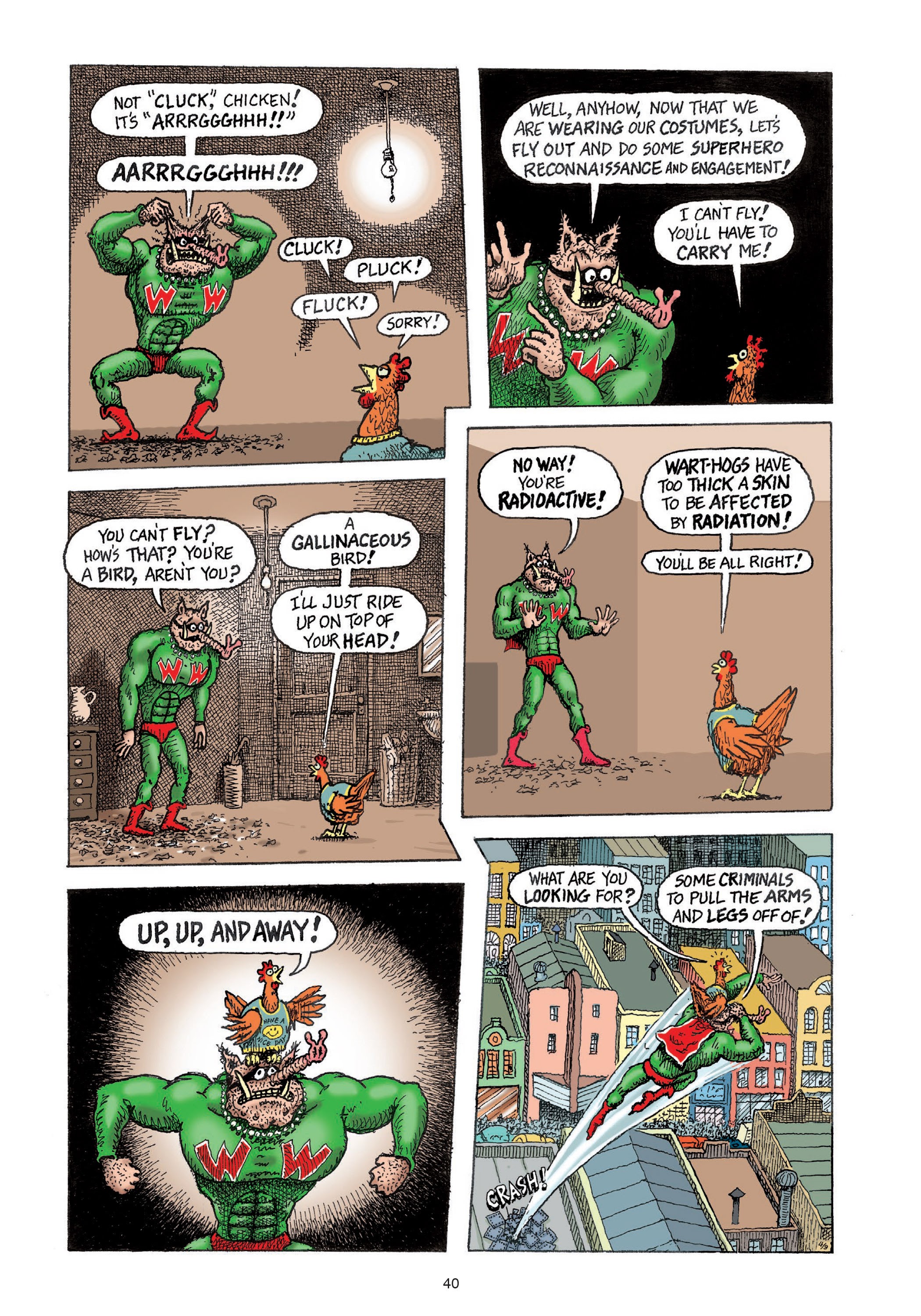 Read online Zap Comix comic -  Issue #16 - 42