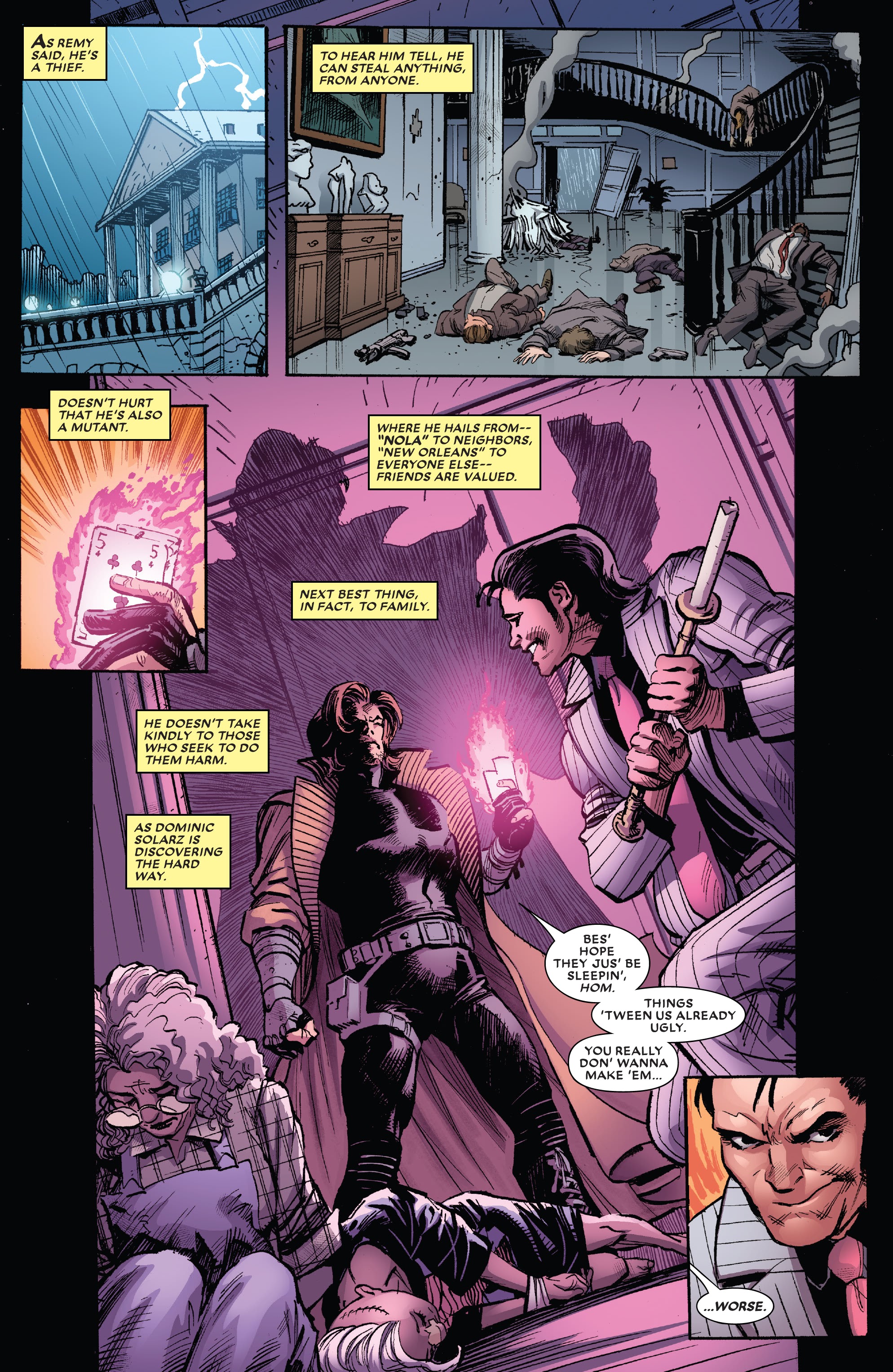 Read online Gambit (2022) comic -  Issue #3 - 12