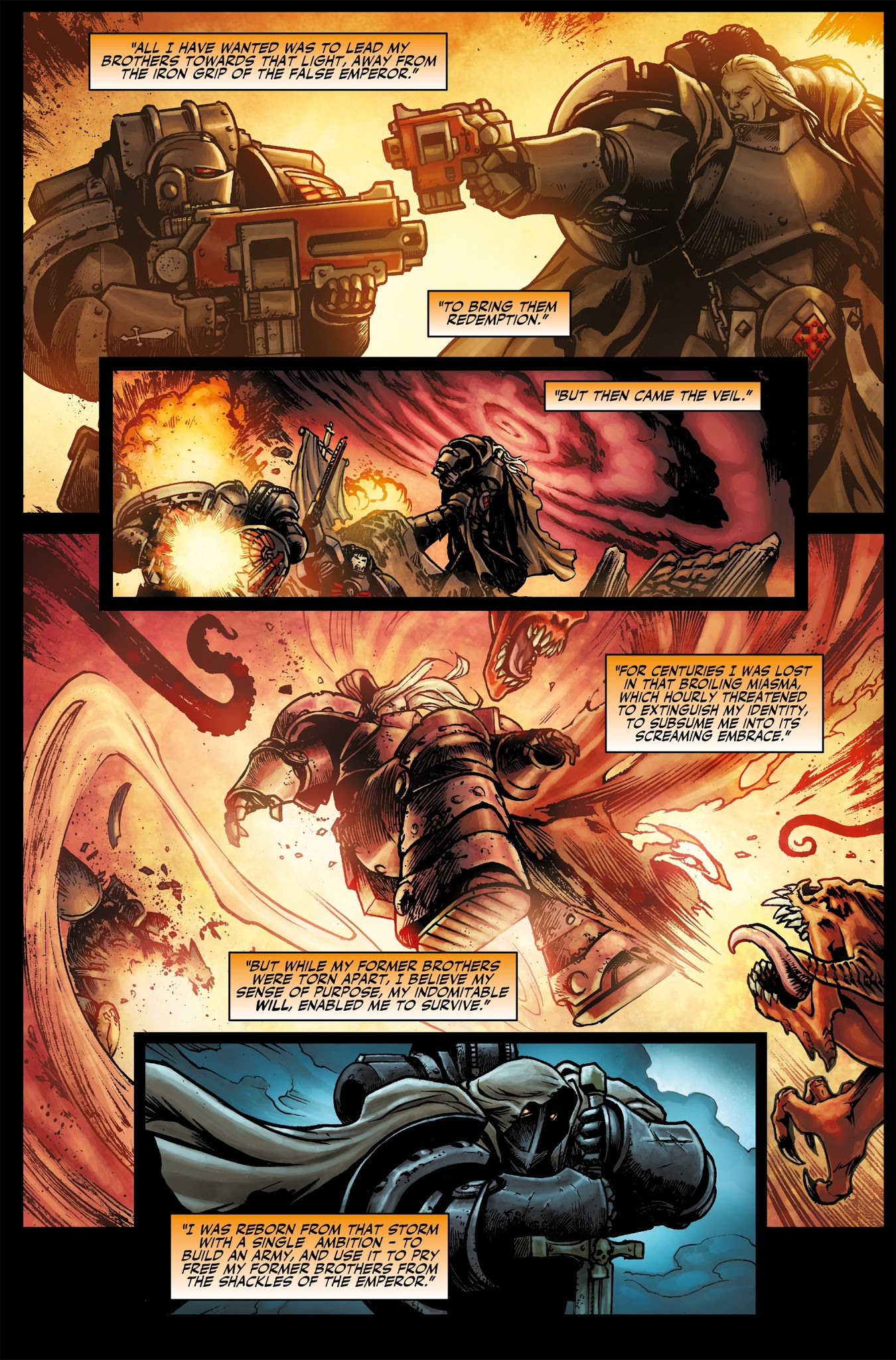 Read online Warhammer 40,000: Will of Iron comic -  Issue #9 - 19