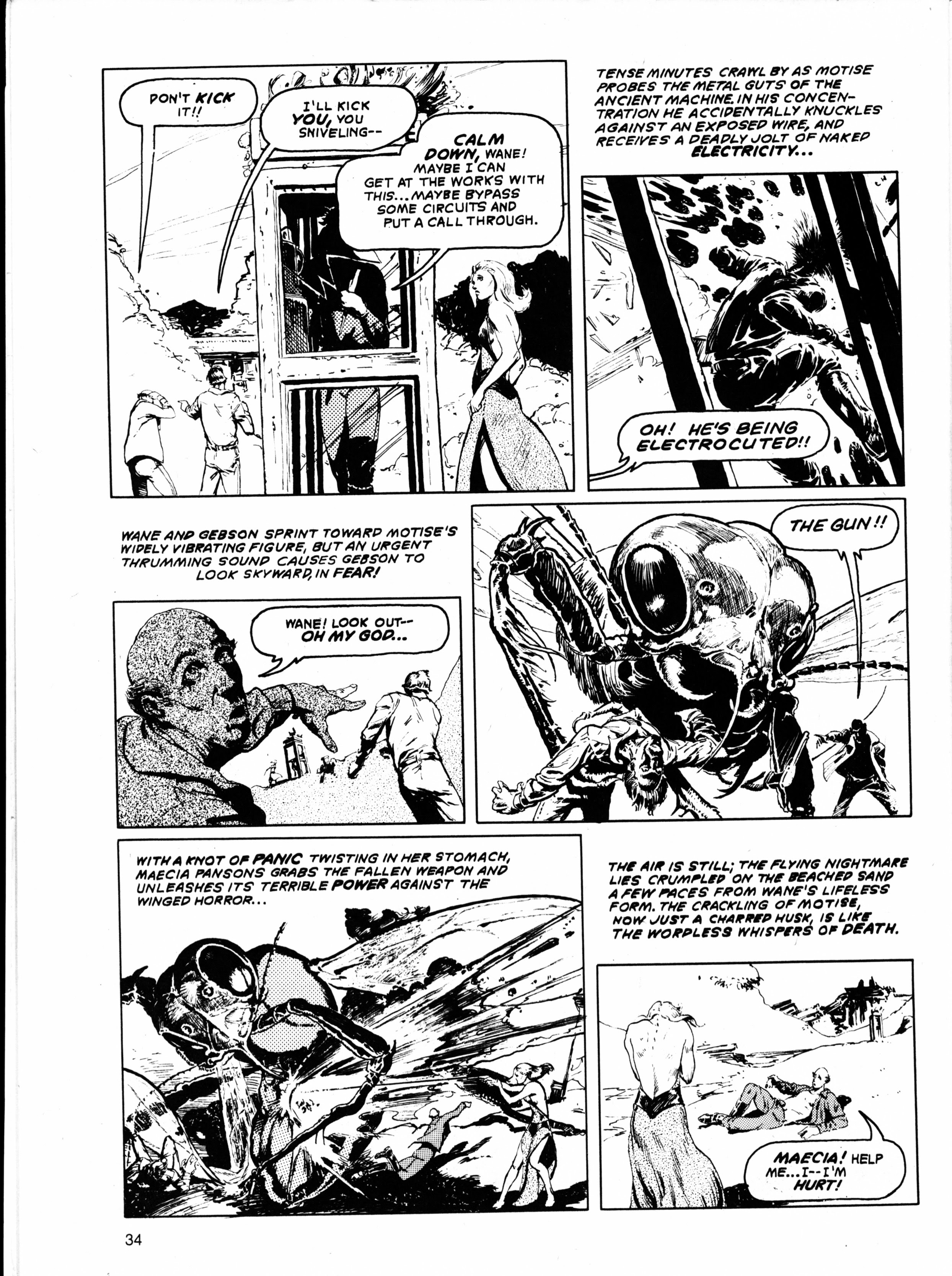 Read online Planet of the Apes (1974) comic -  Issue #41 - 34