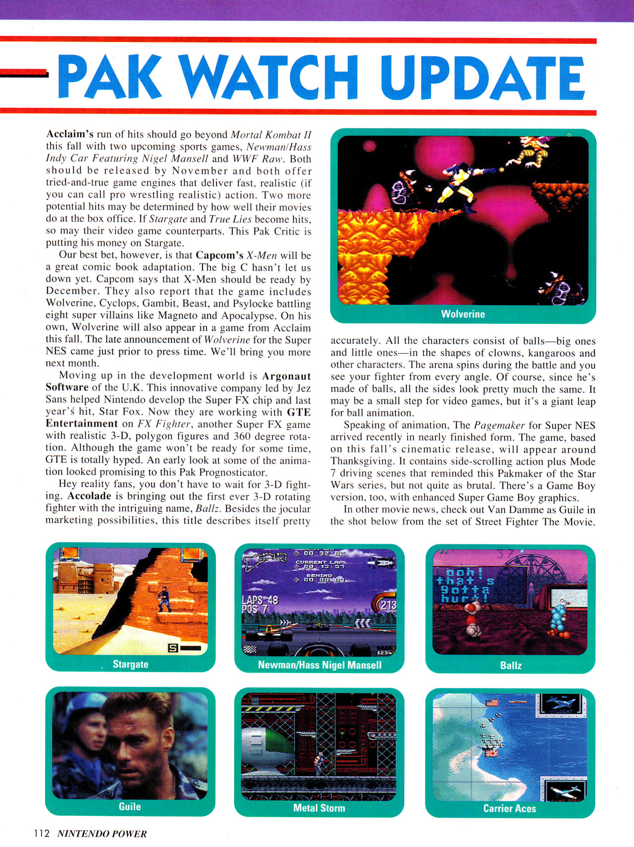 Read online Nintendo Power comic -  Issue #65 - 121