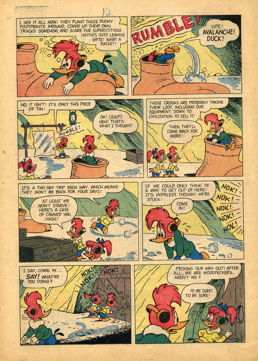 Read online Walter Lantz Woody Woodpecker (1952) comic -  Issue #46 - 14