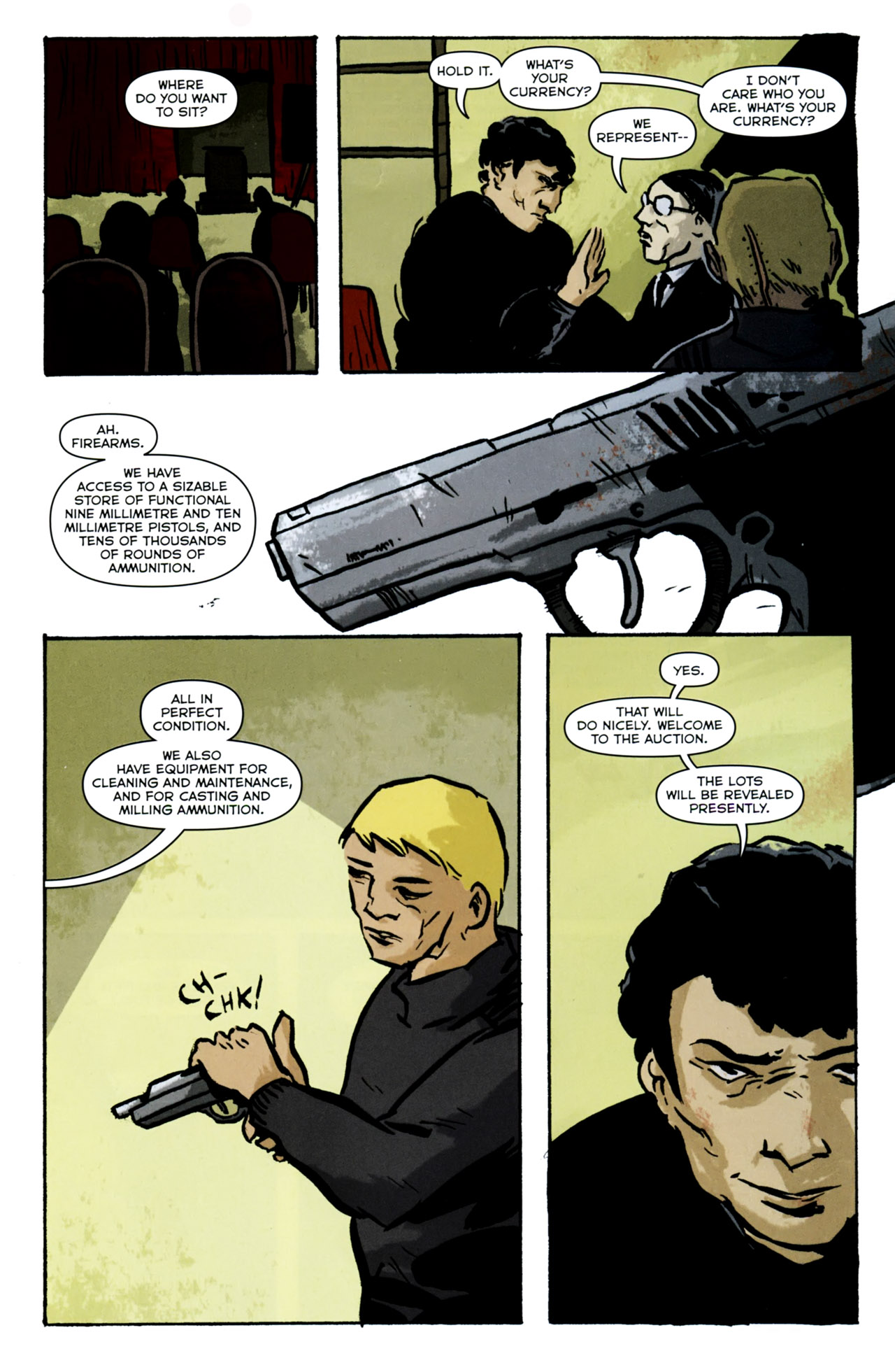 Read online Resurrection (2009) comic -  Issue #10 - 20