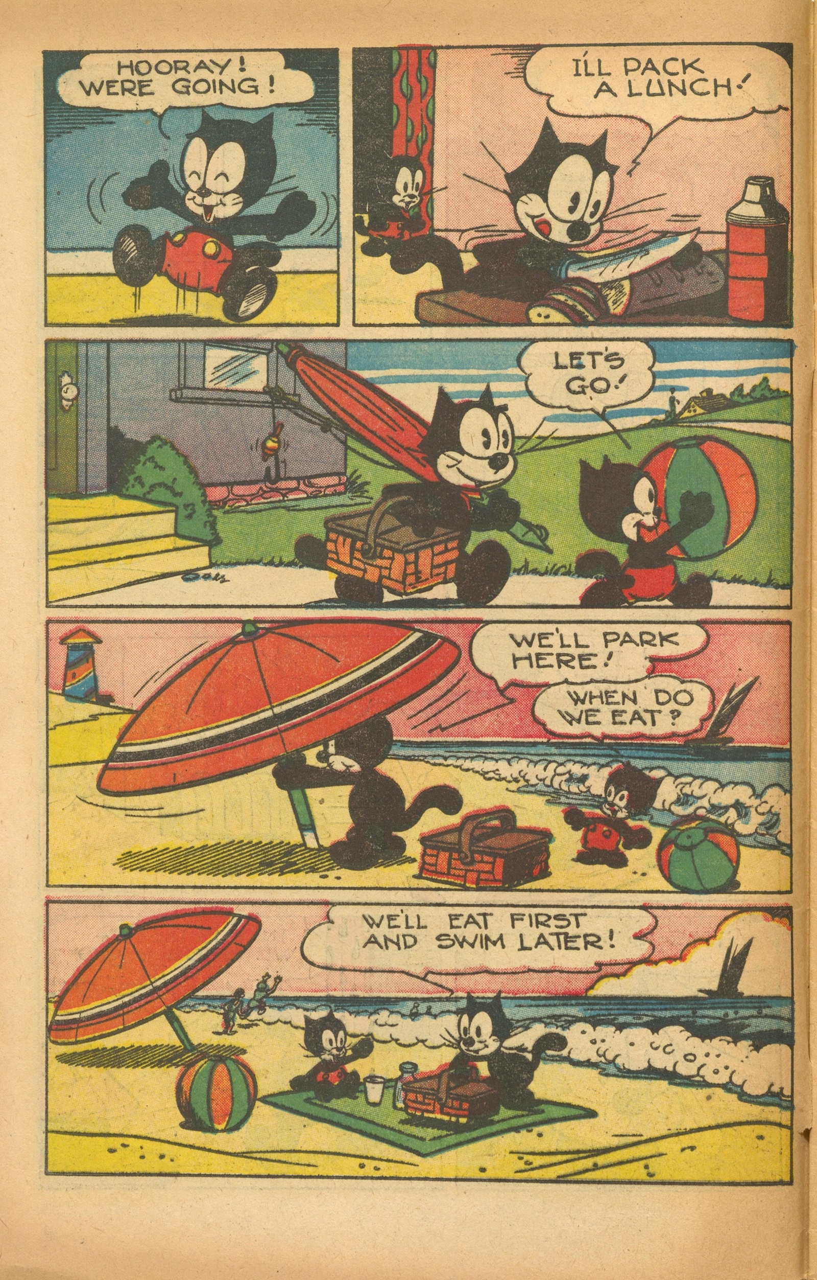 Read online Felix the Cat (1951) comic -  Issue #25 - 6