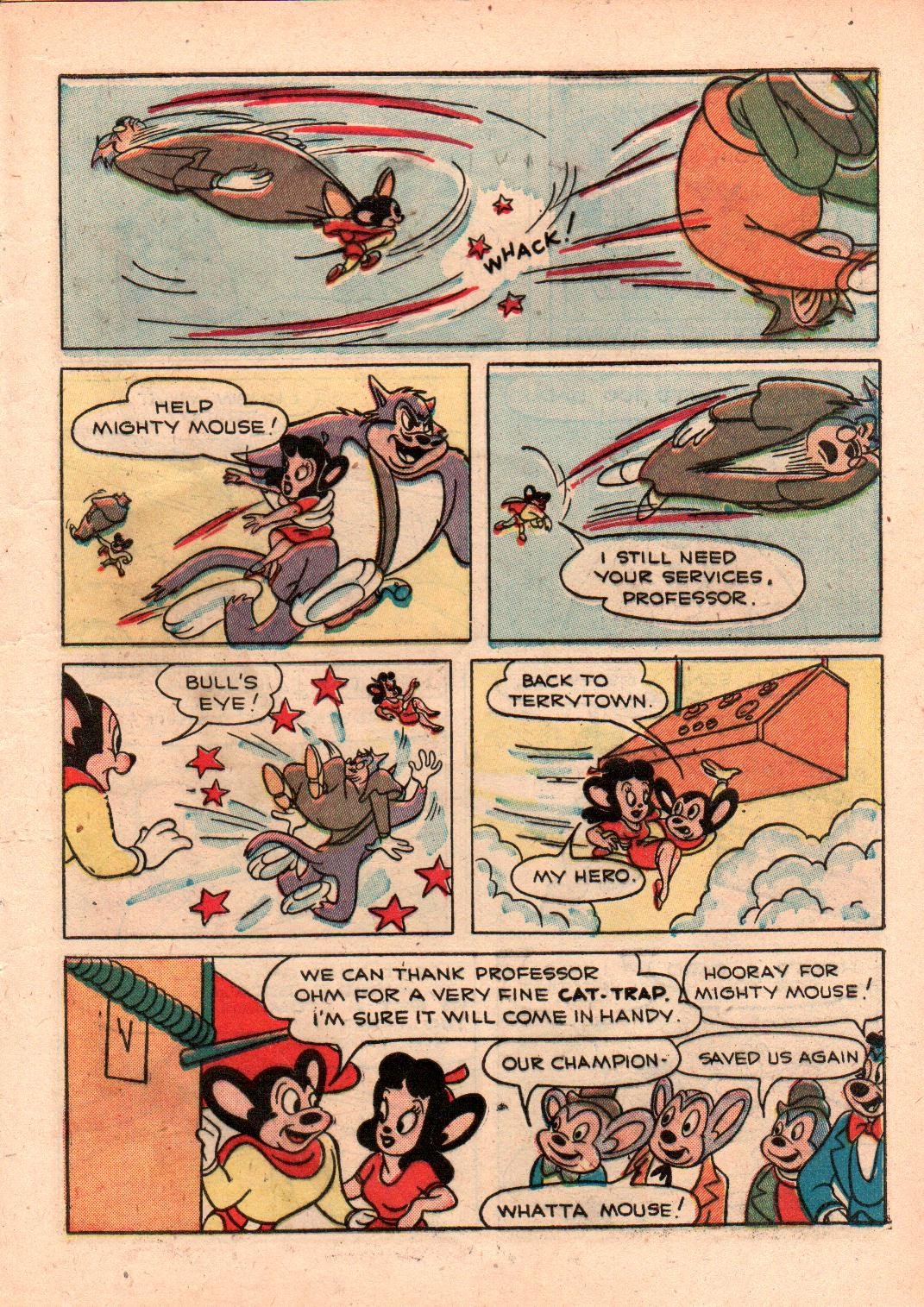 Read online Paul Terry's Mighty Mouse Comics comic -  Issue #33 - 9