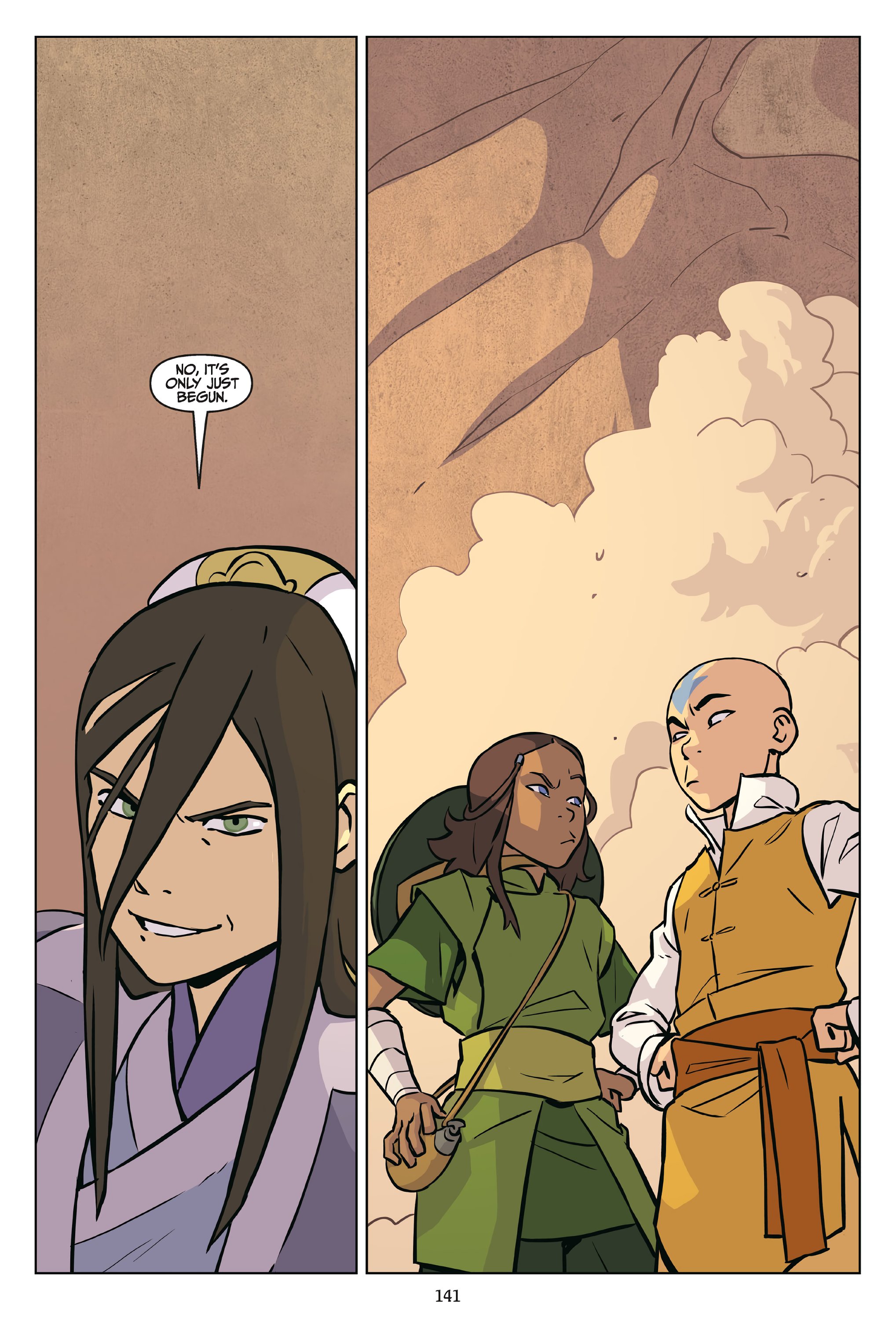 Read online Nickelodeon Avatar: The Last Airbender - Imbalance comic -  Issue # _Omnibus (Part 2) - 42