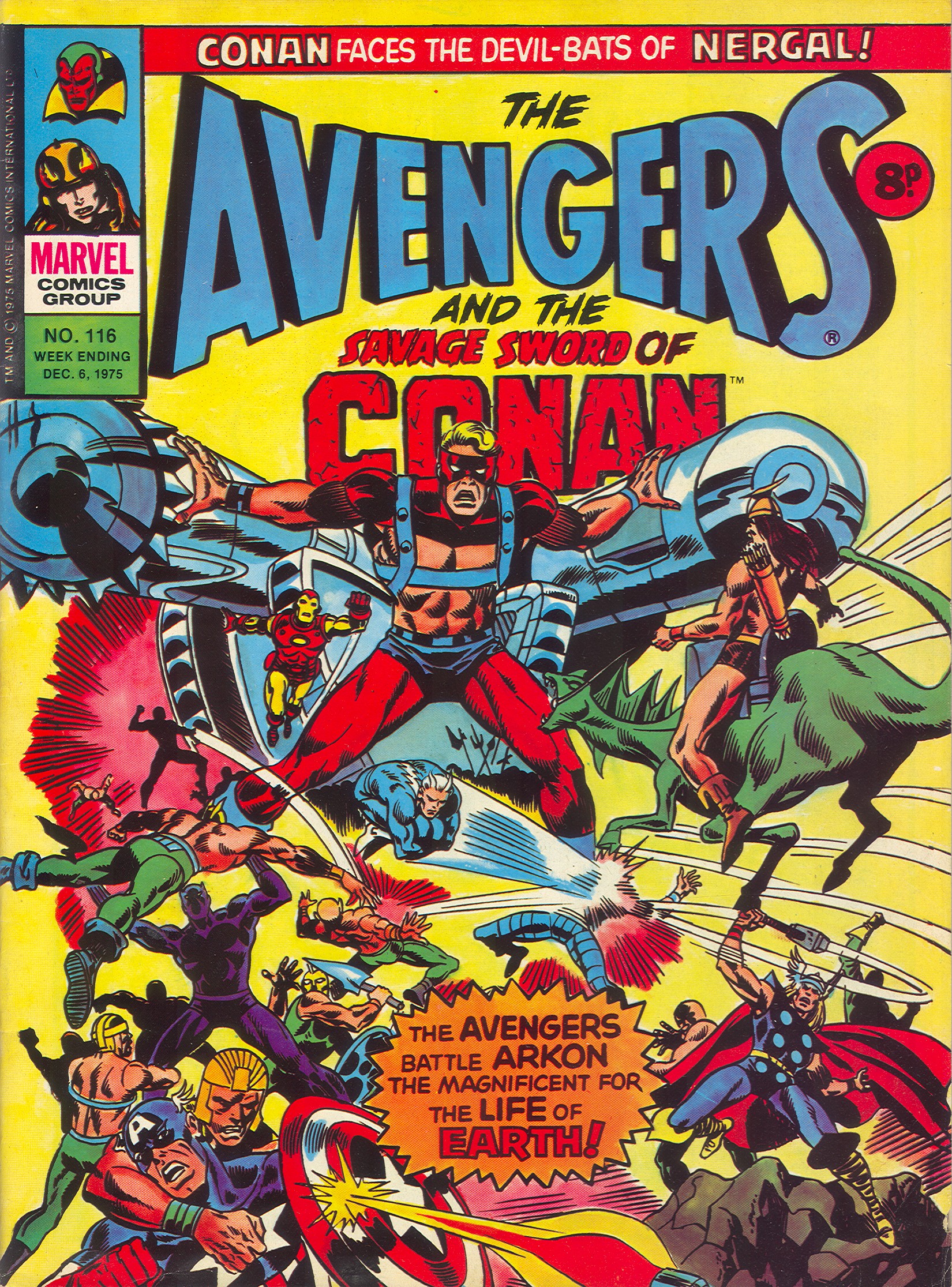 Read online The Avengers (1973) comic -  Issue #116 - 1
