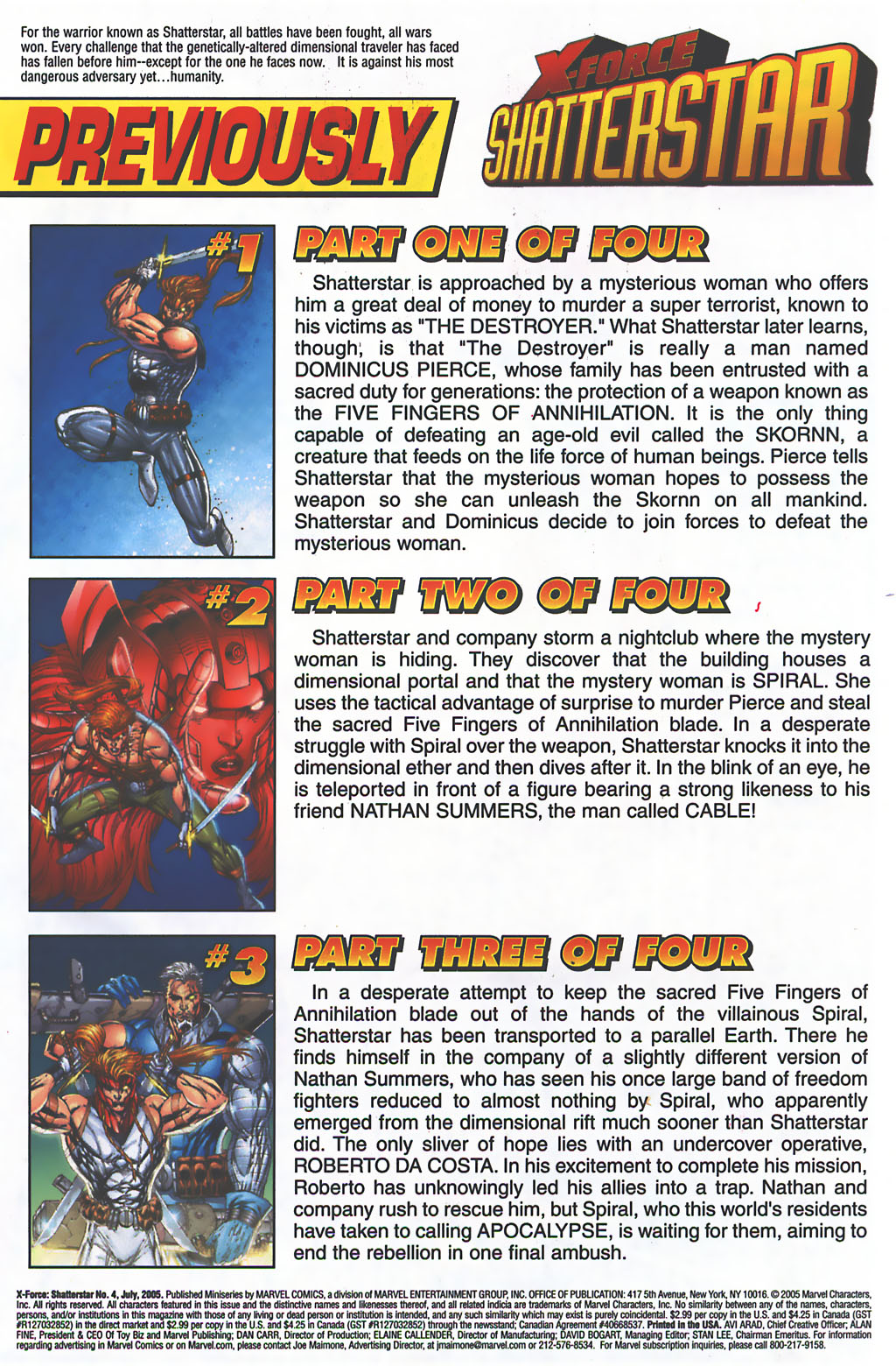Read online X-Force: Shatterstar comic -  Issue #4 - 2