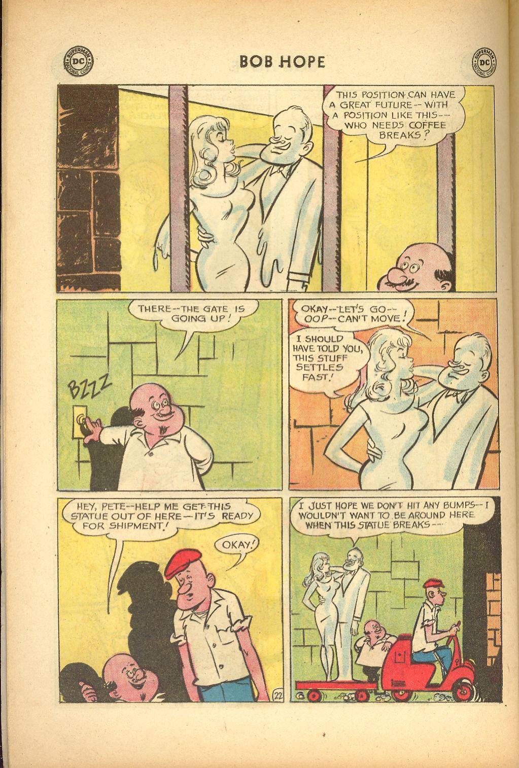 Read online The Adventures of Bob Hope comic -  Issue #82 - 28