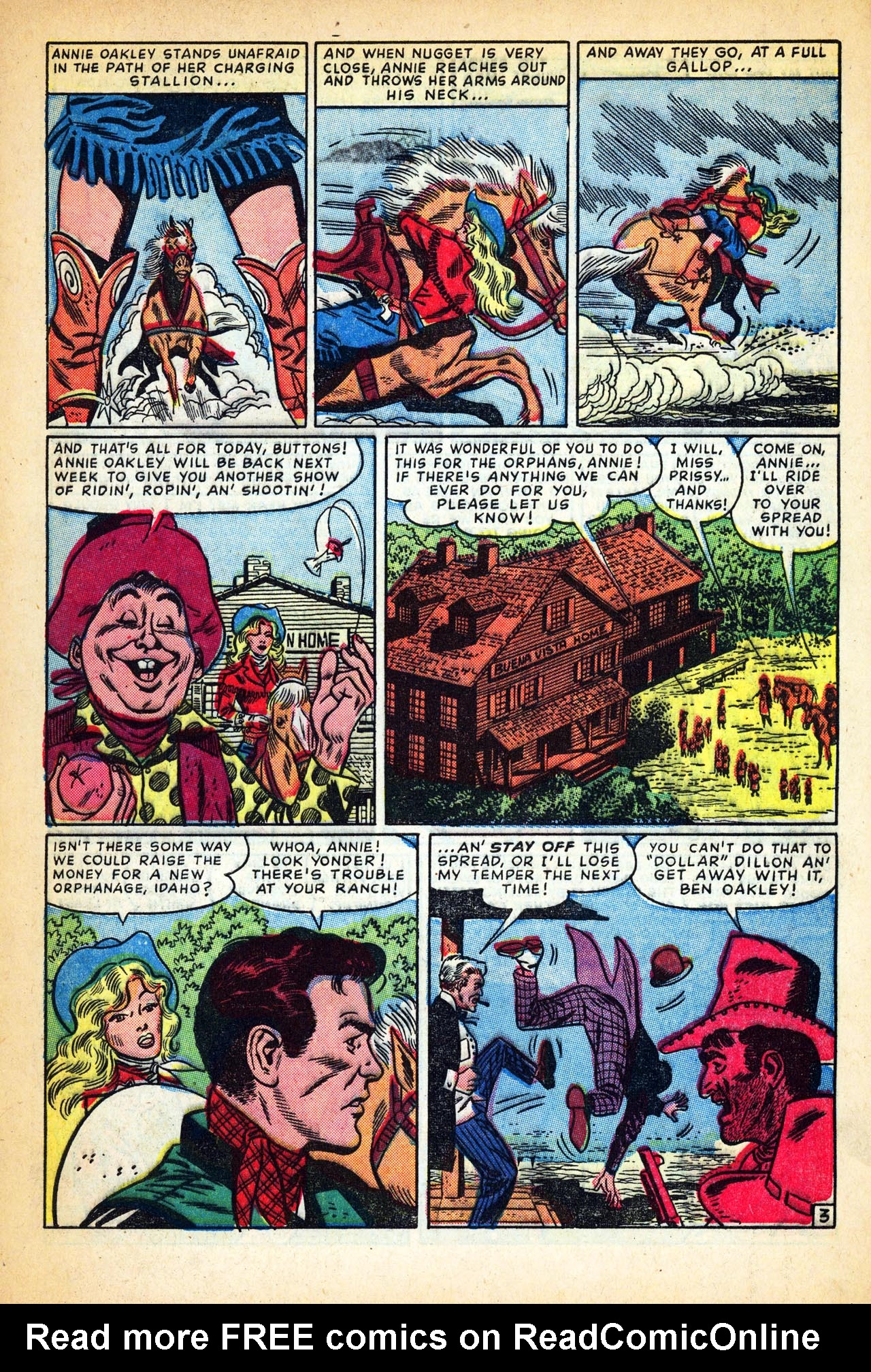 Read online Annie Oakley comic -  Issue #6 - 5