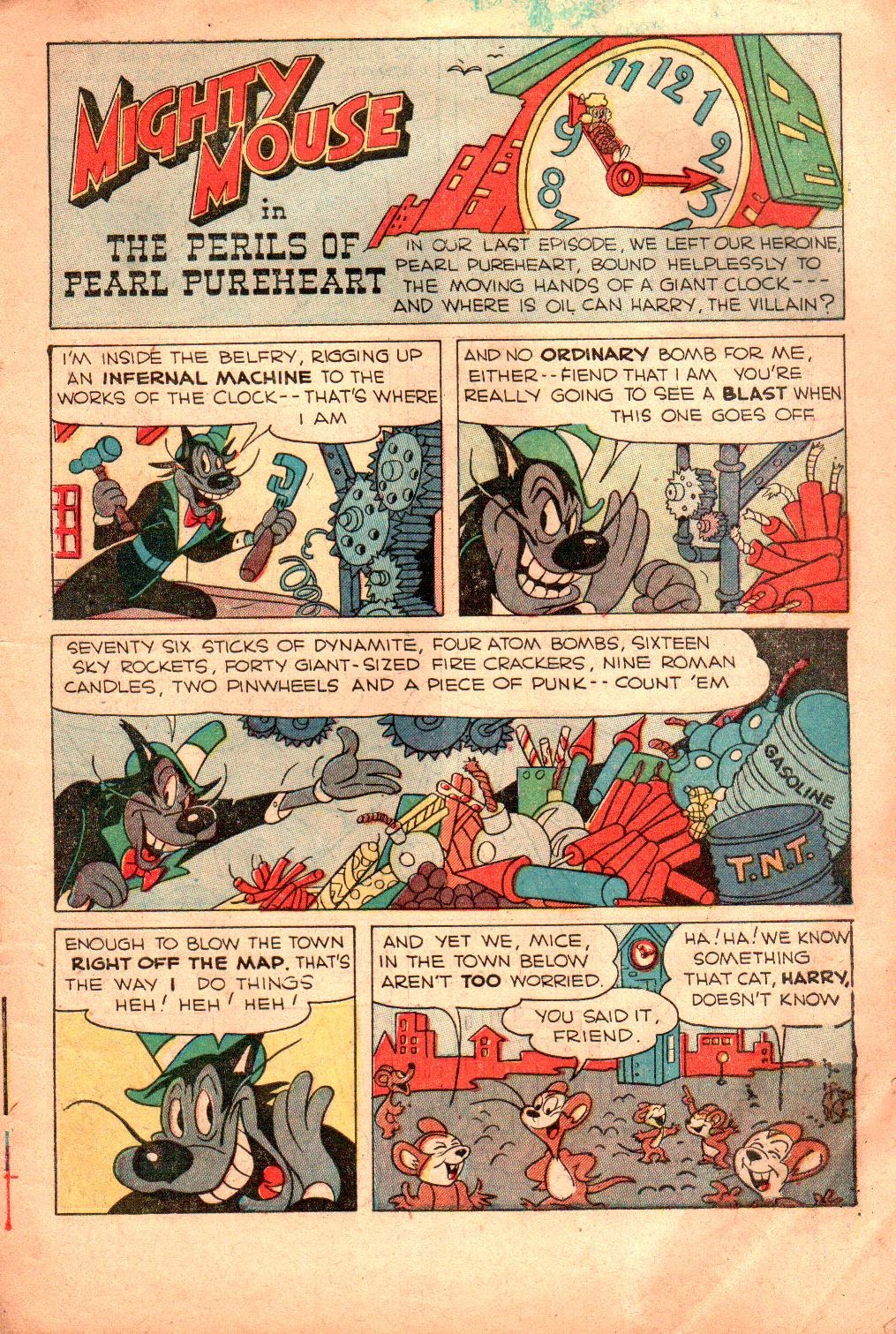 Read online Paul Terry's Mighty Mouse Comics comic -  Issue #15 - 3