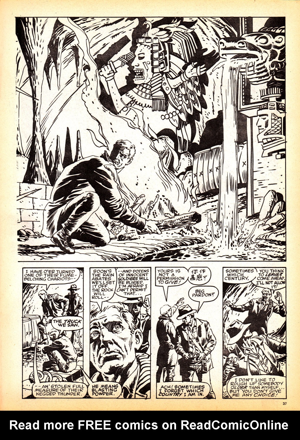 Read online Indiana Jones comic -  Issue #3 - 33