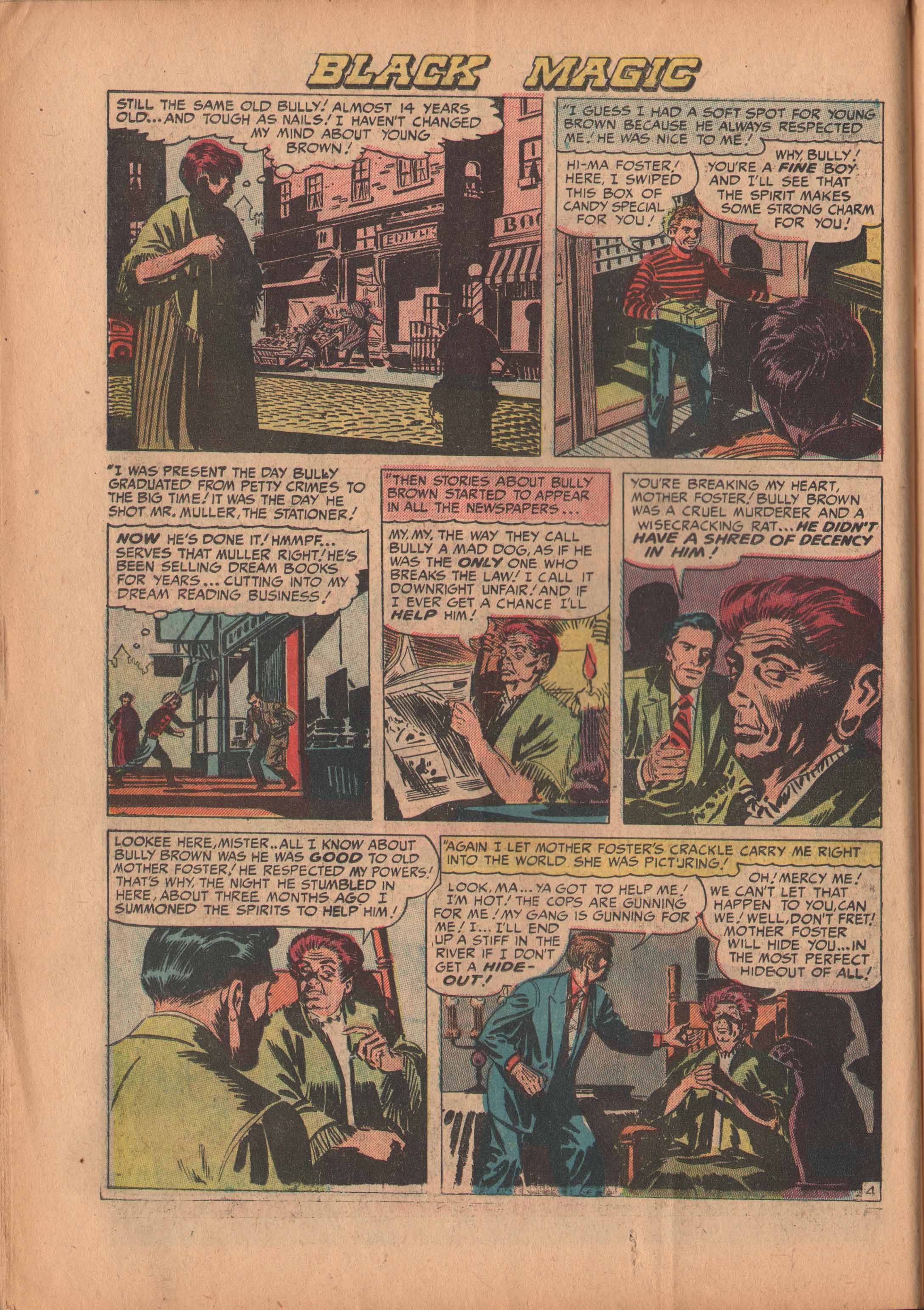 Read online Black Magic (1950) comic -  Issue #4 - 17