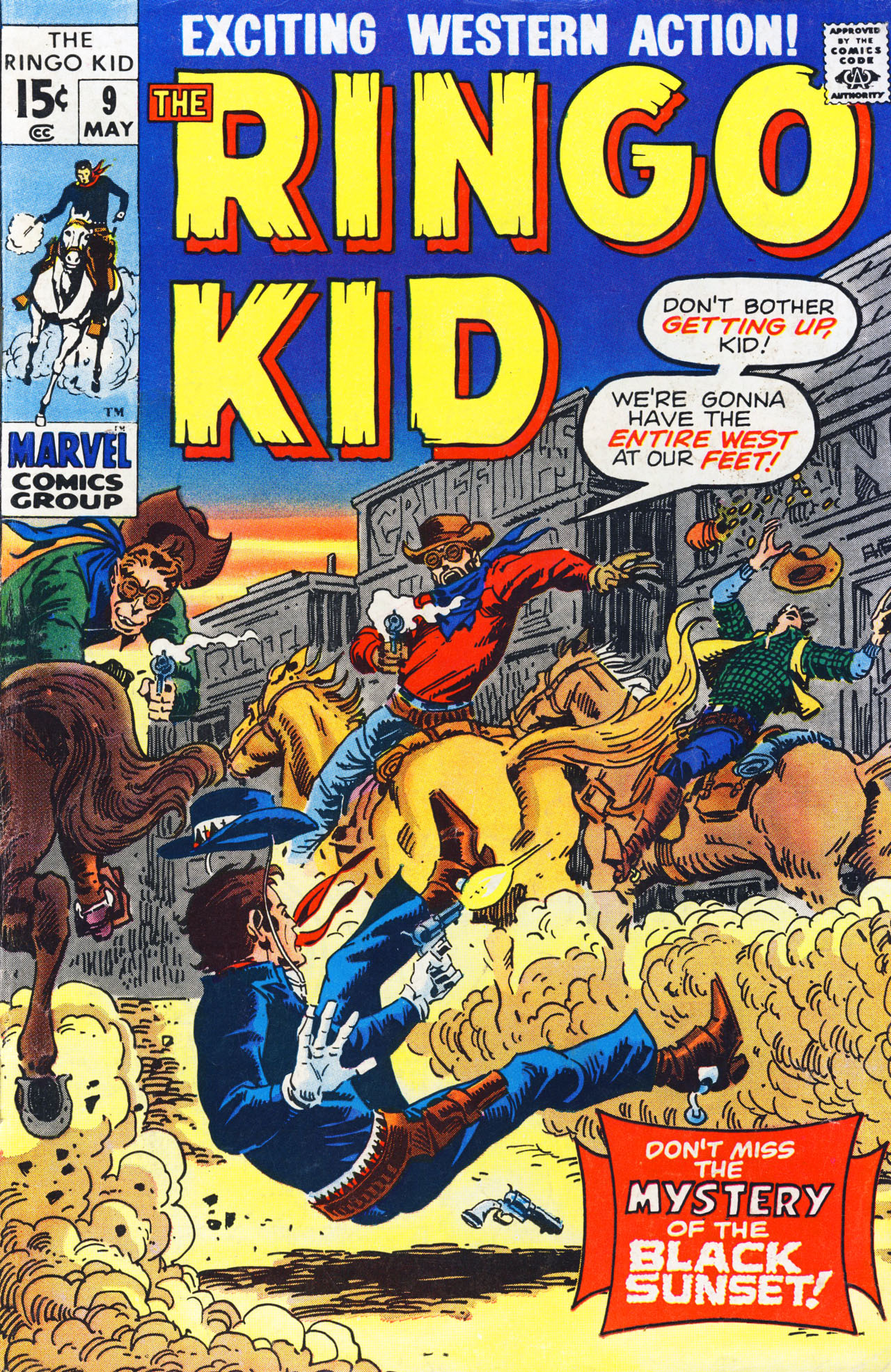 Read online Ringo Kid (1970) comic -  Issue #9 - 1