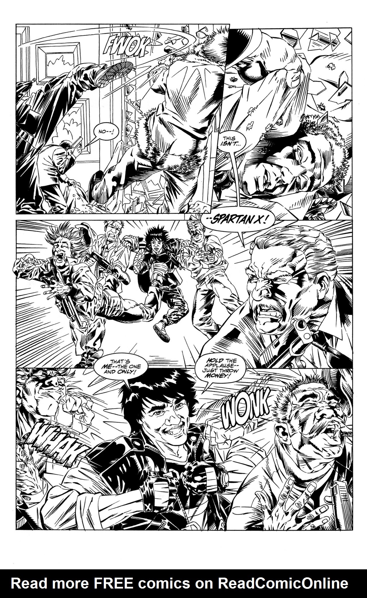 Read online Jackie Chan's Spartan X: Hell Bent Hero For Hire comic -  Issue #2 - 21
