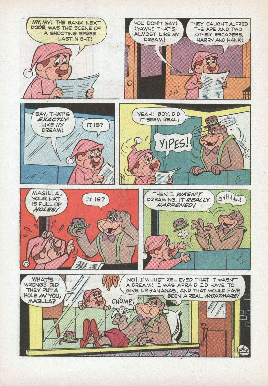 Read online Magilla Gorilla (1964) comic -  Issue #7 - 34