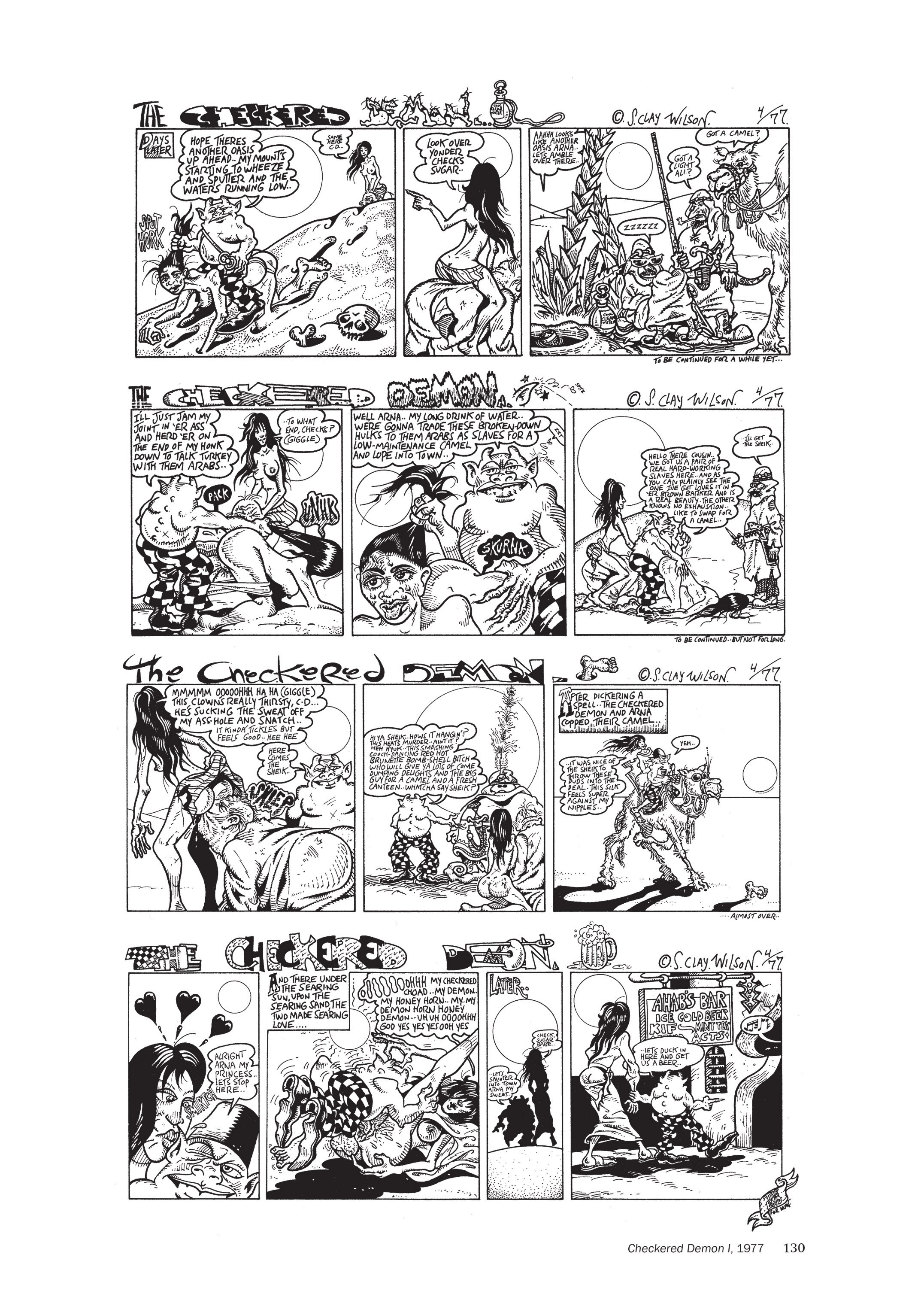 Read online The Mythology of S. Clay Wilson comic -  Issue # Demons and Angels (Part 2) - 22