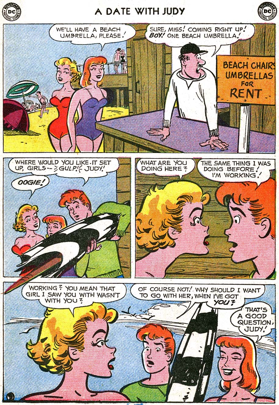 Read online A Date with Judy comic -  Issue #76 - 11