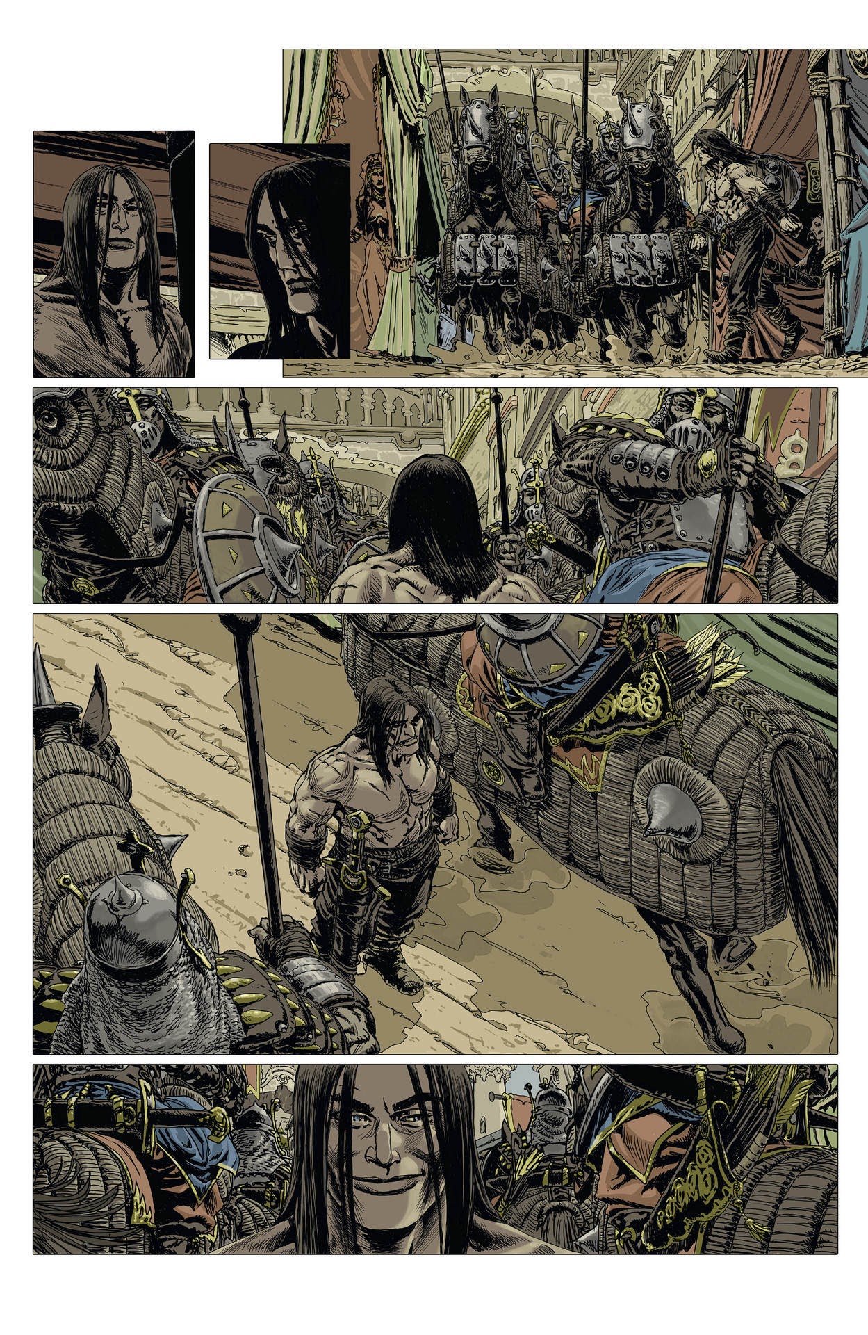 Read online The Cimmerian comic -  Issue # TPB 3 - 82