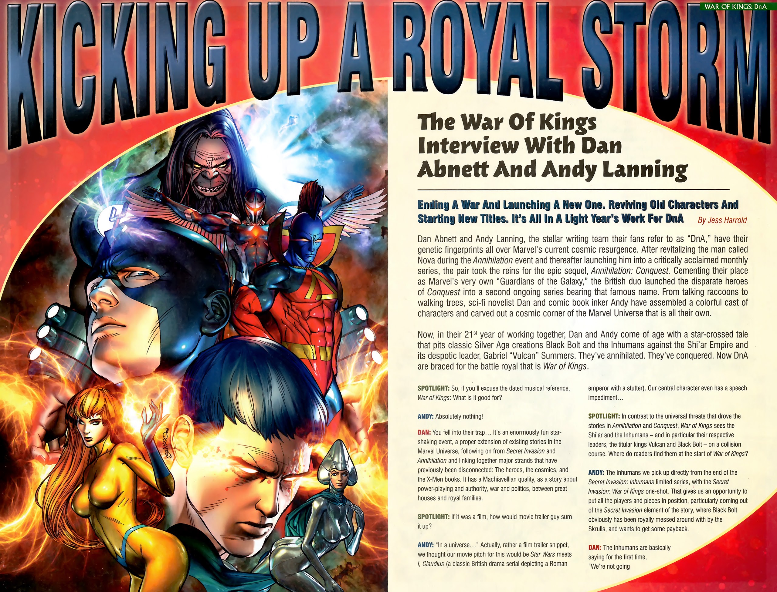 Read online Marvel Spotlight: War Of Kings comic -  Issue # Full - 3