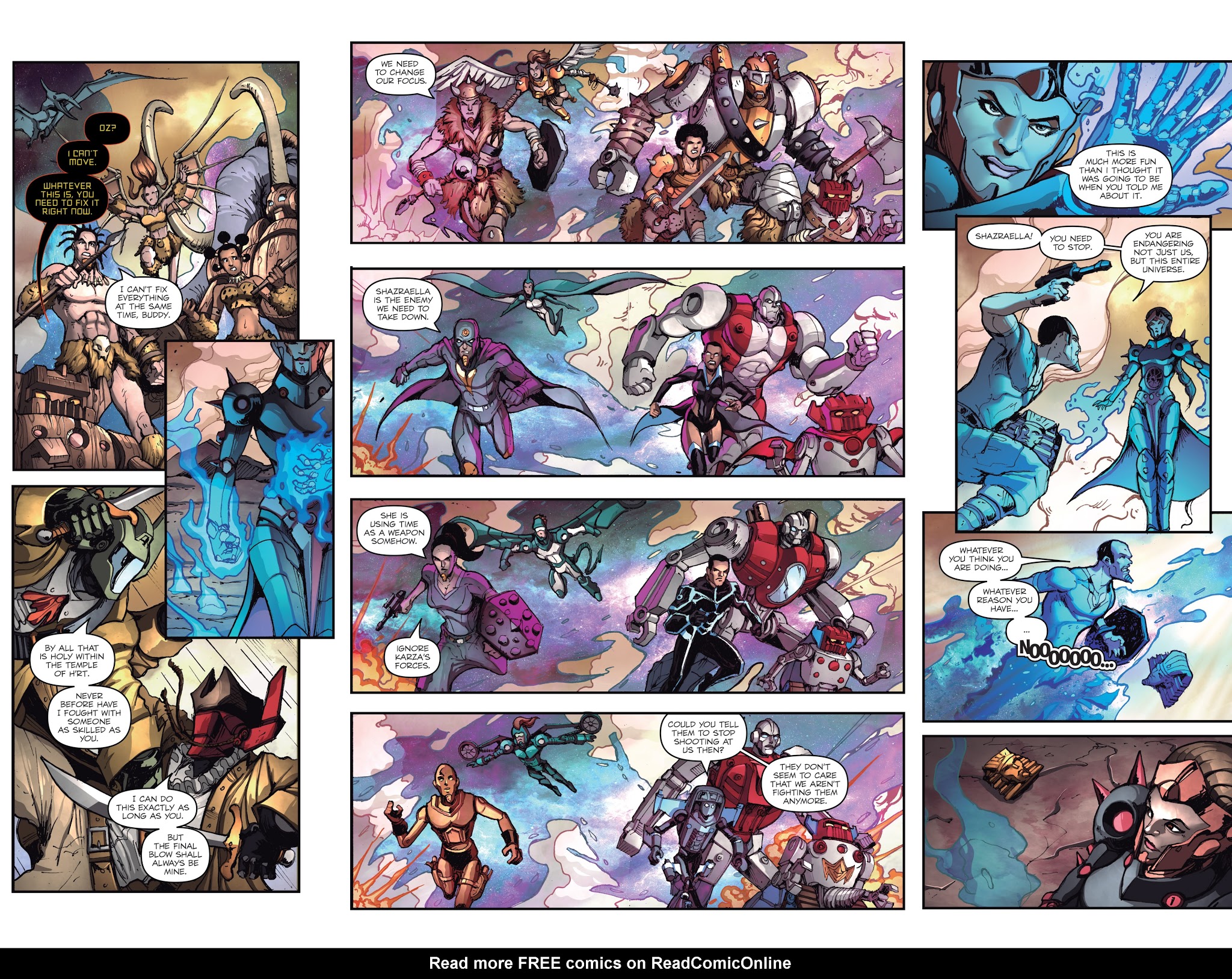 Read online Micronauts: Wrath of Karza comic -  Issue #5 - 12