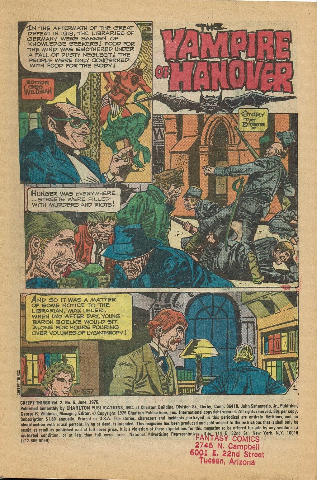 Read online Creepy Things comic -  Issue #6 - 3