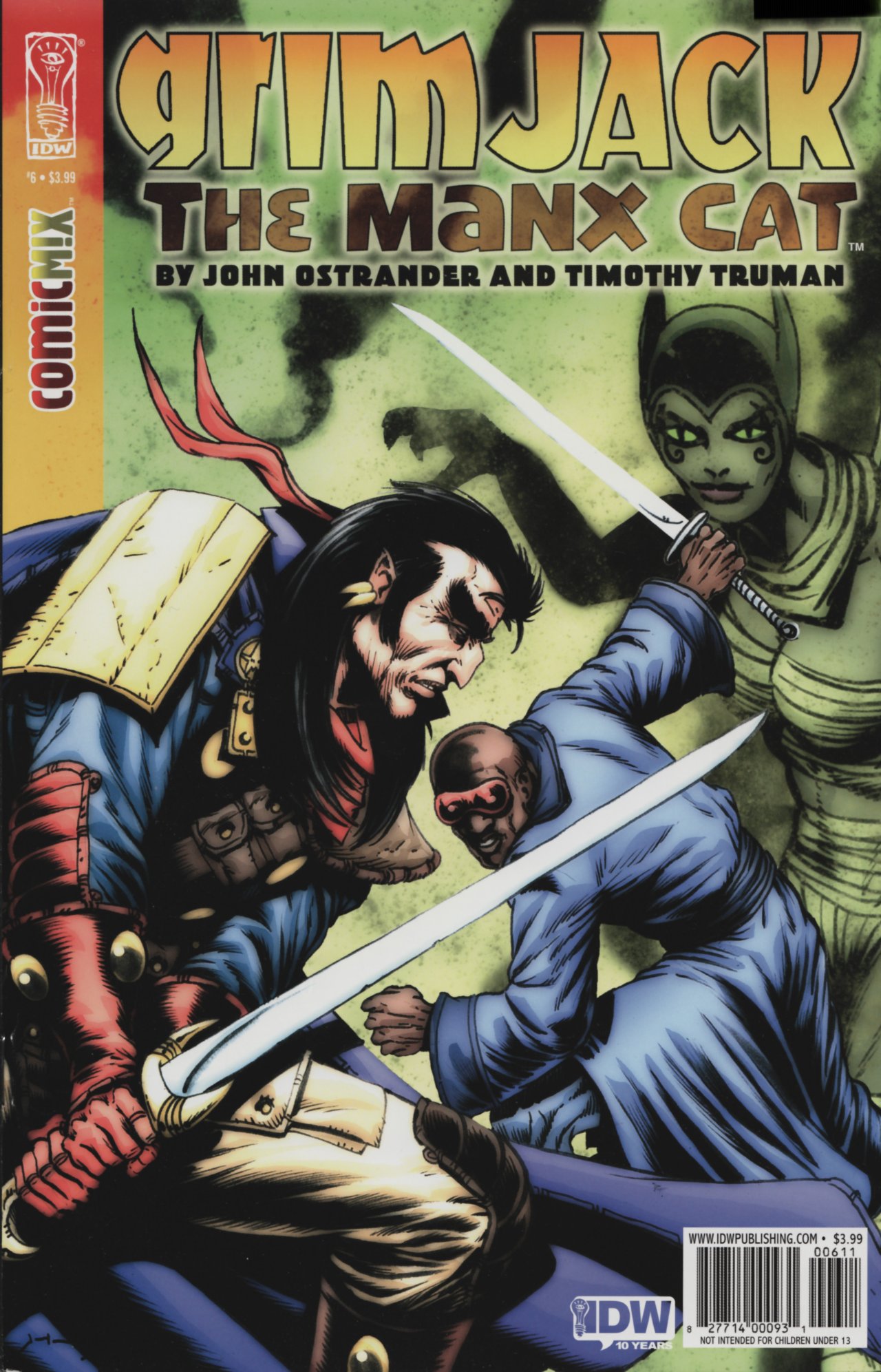 Read online GrimJack: The Manx Cat comic -  Issue #6 - 1
