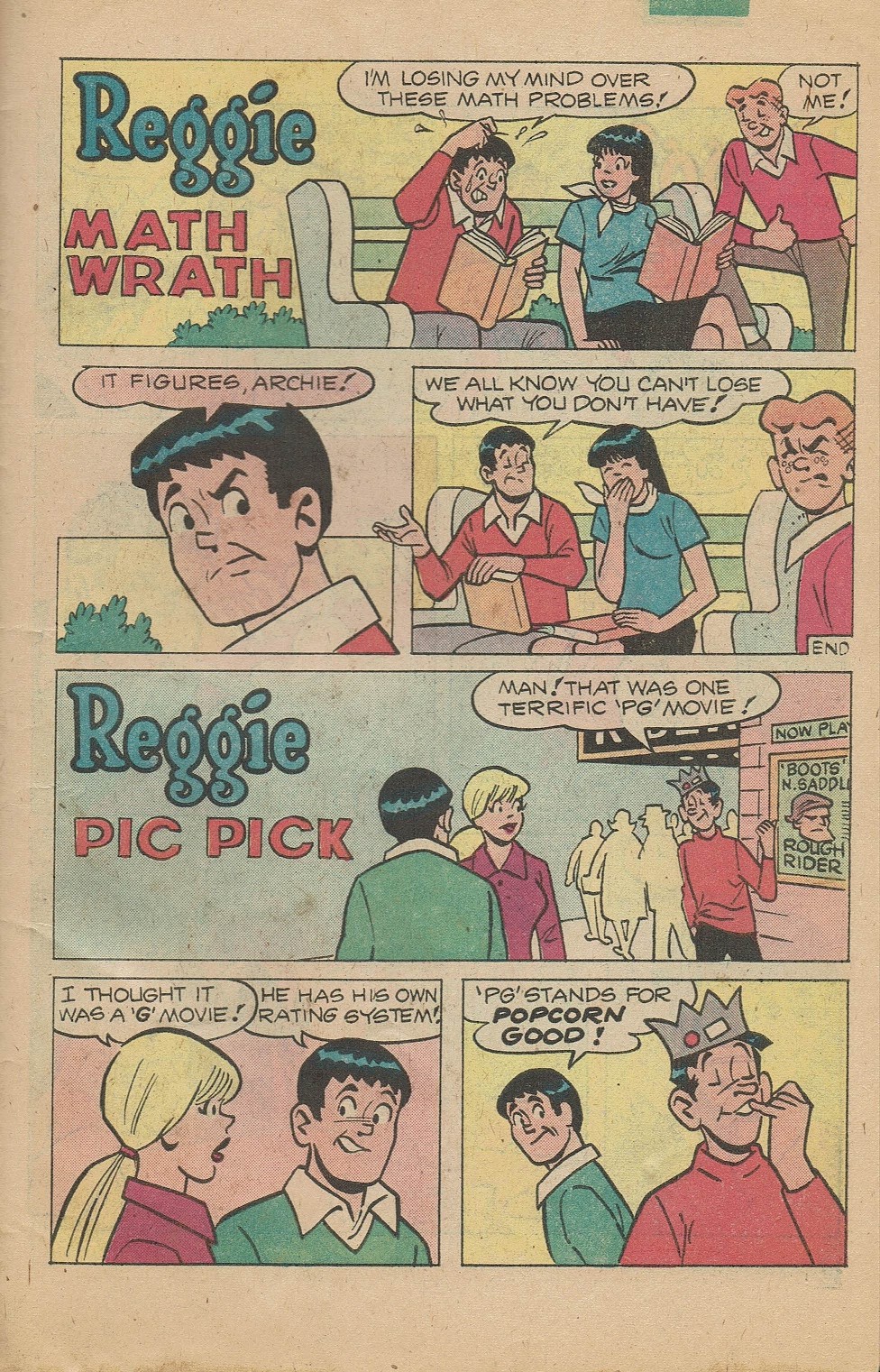 Read online Reggie's Wise Guy Jokes comic -  Issue #52 - 30