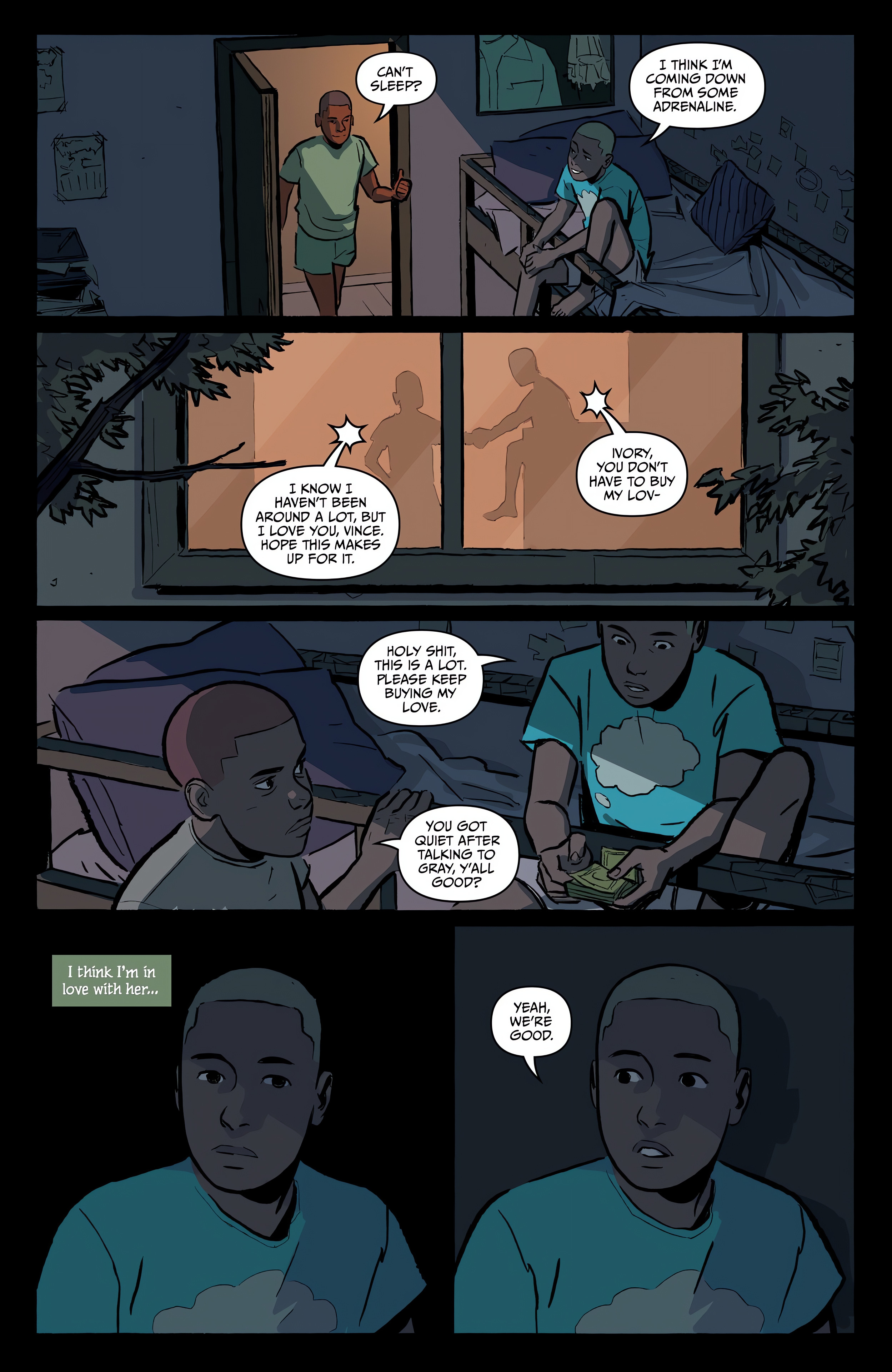 Read online Nights comic -  Issue #1 - 50