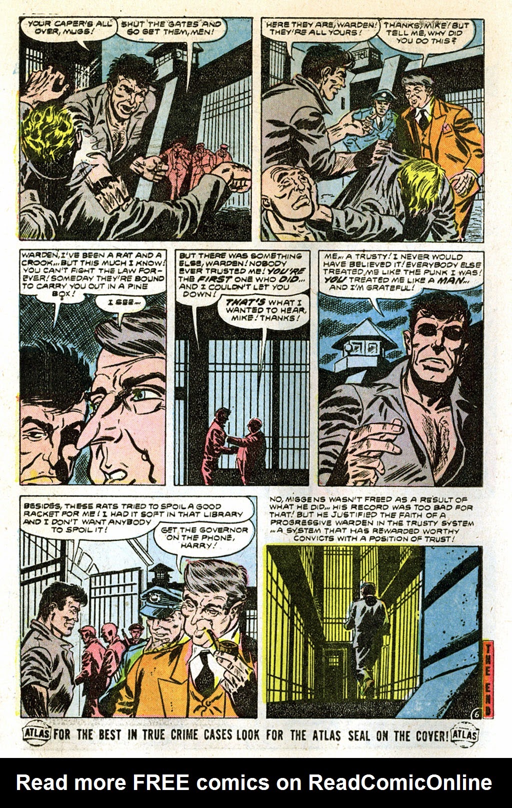 Read online Police Action comic -  Issue #7 - 8