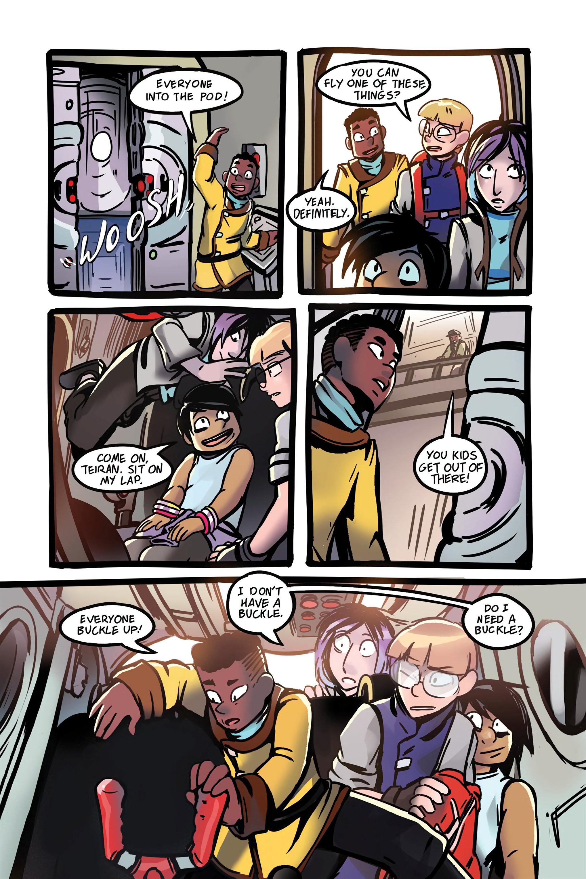 Read online Cosmic Cadets: Contact! comic -  Issue # TPB (Part 1) - 28
