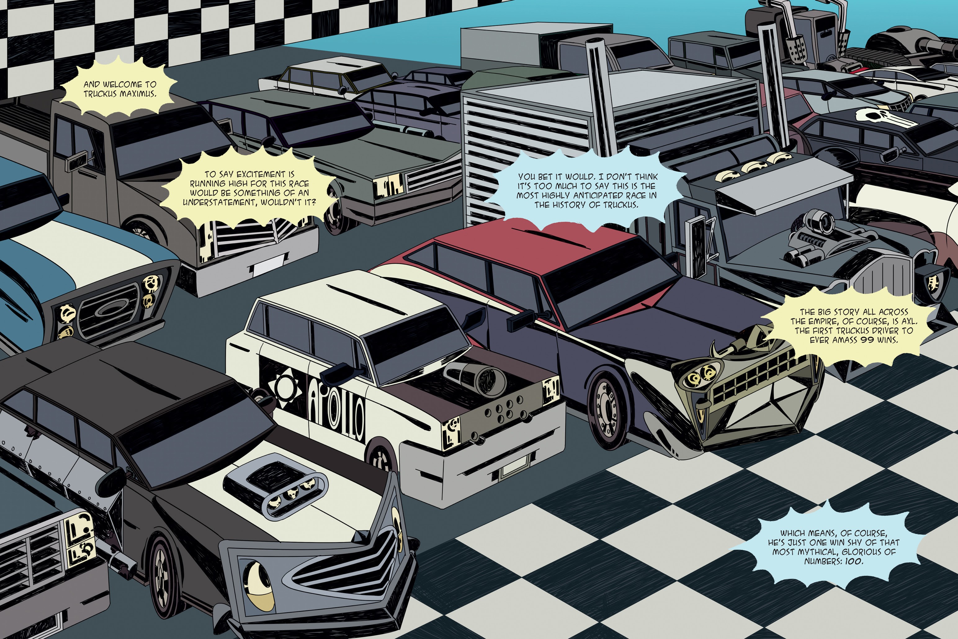 Read online Truckus Maximus comic -  Issue # TPB (Part 3) - 18