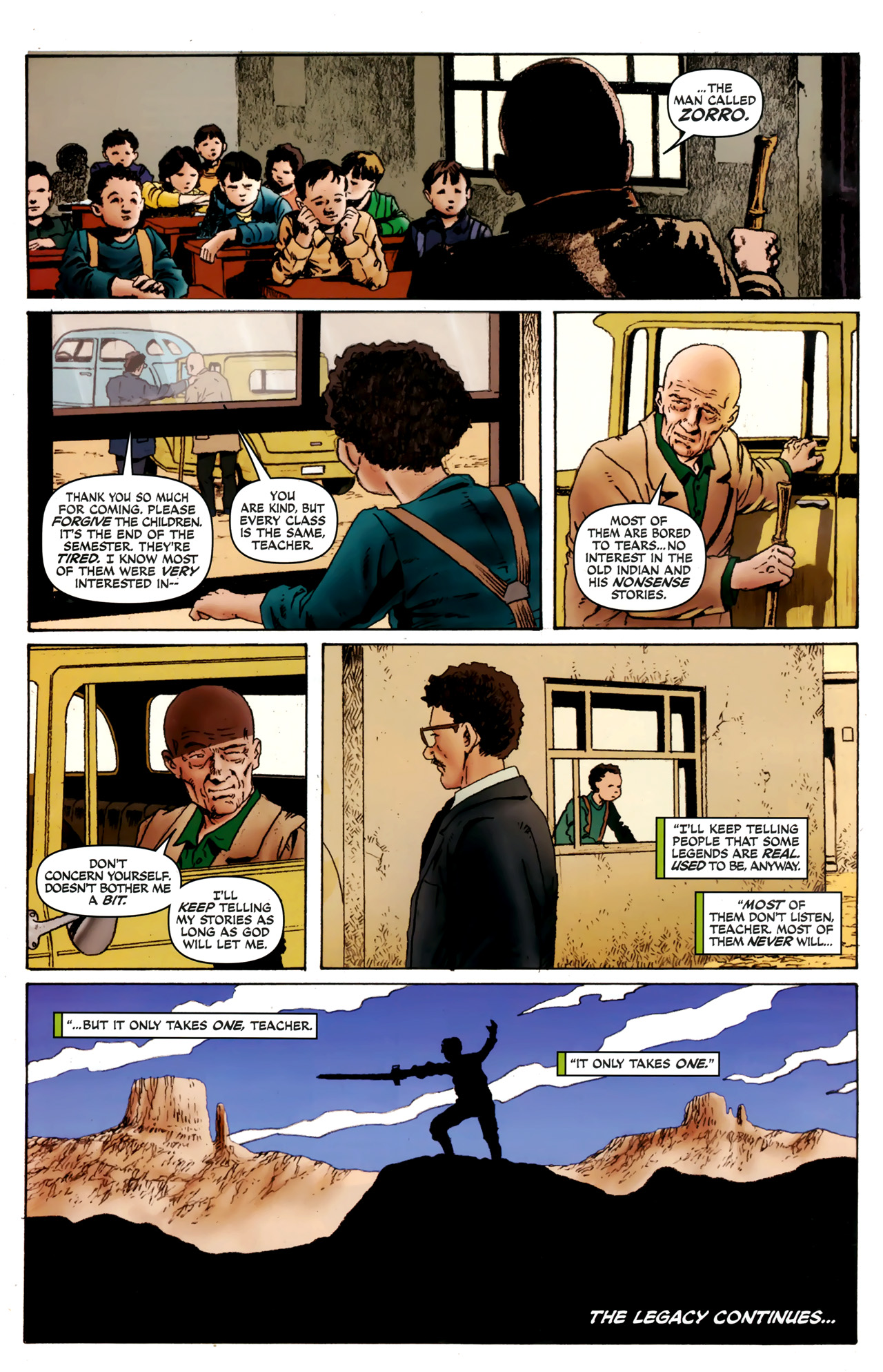 Read online The Lone Ranger & Zorro: The Death of Zorro comic -  Issue #5 - 25