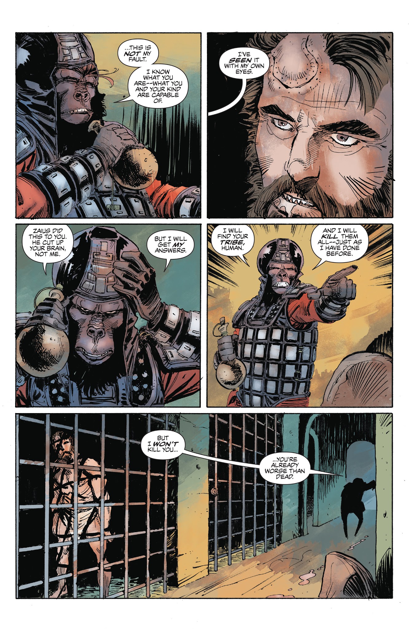Read online Planet of the Apes: Ursus comic -  Issue #3 - 7