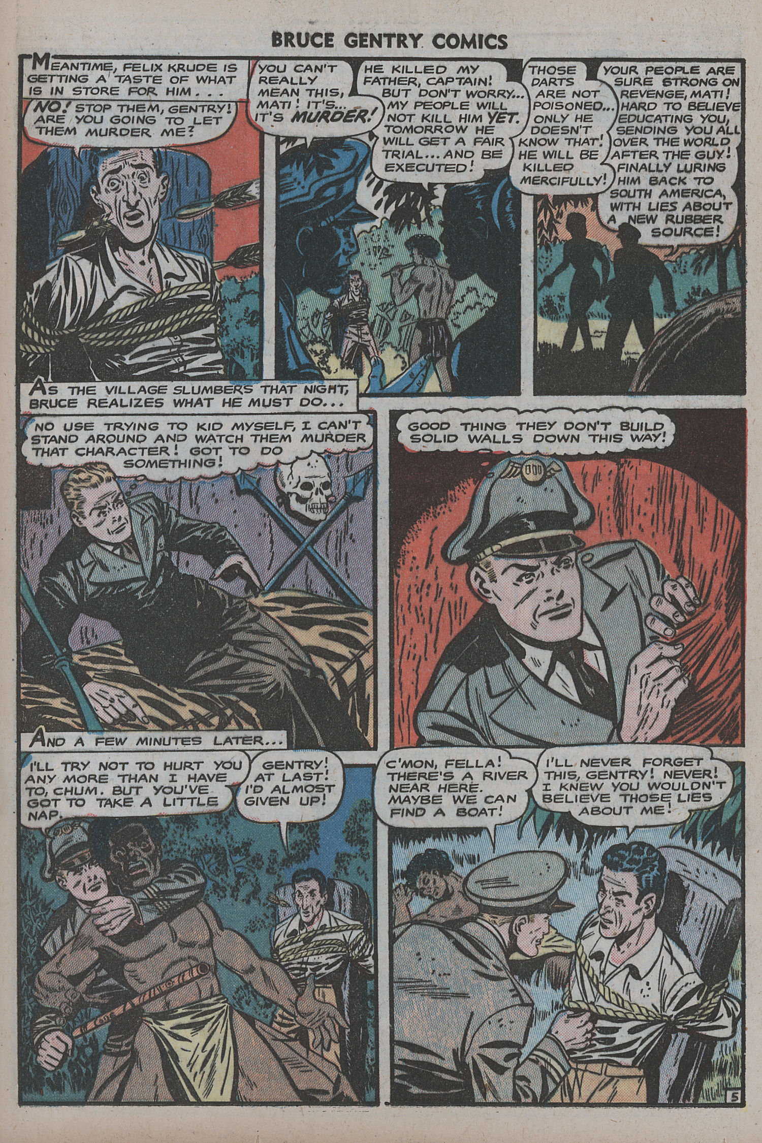 Read online Bruce Gentry comic -  Issue #8 - 25