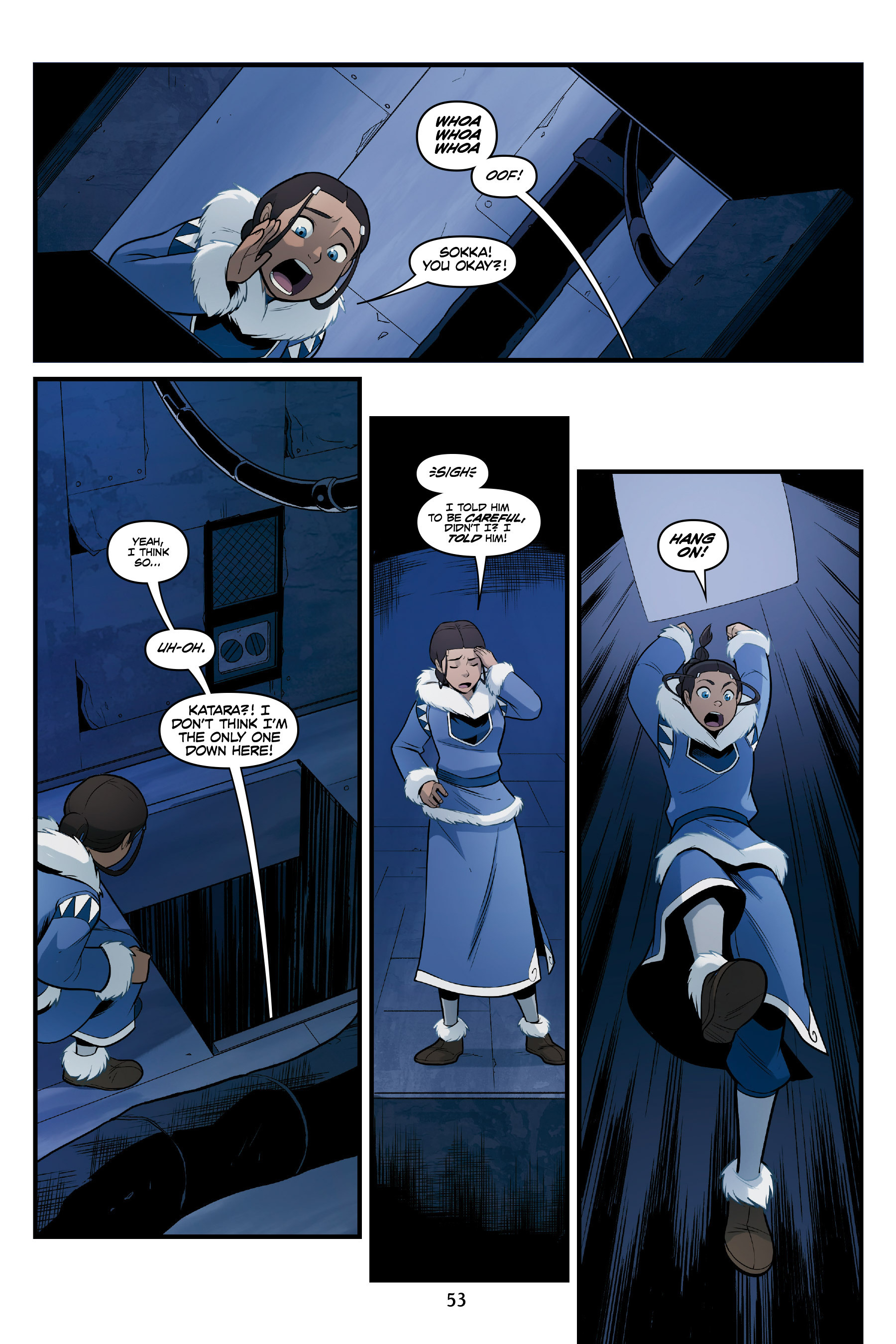 Read online Nickelodeon Avatar: The Last Airbender - North and South comic -  Issue #1 - 53