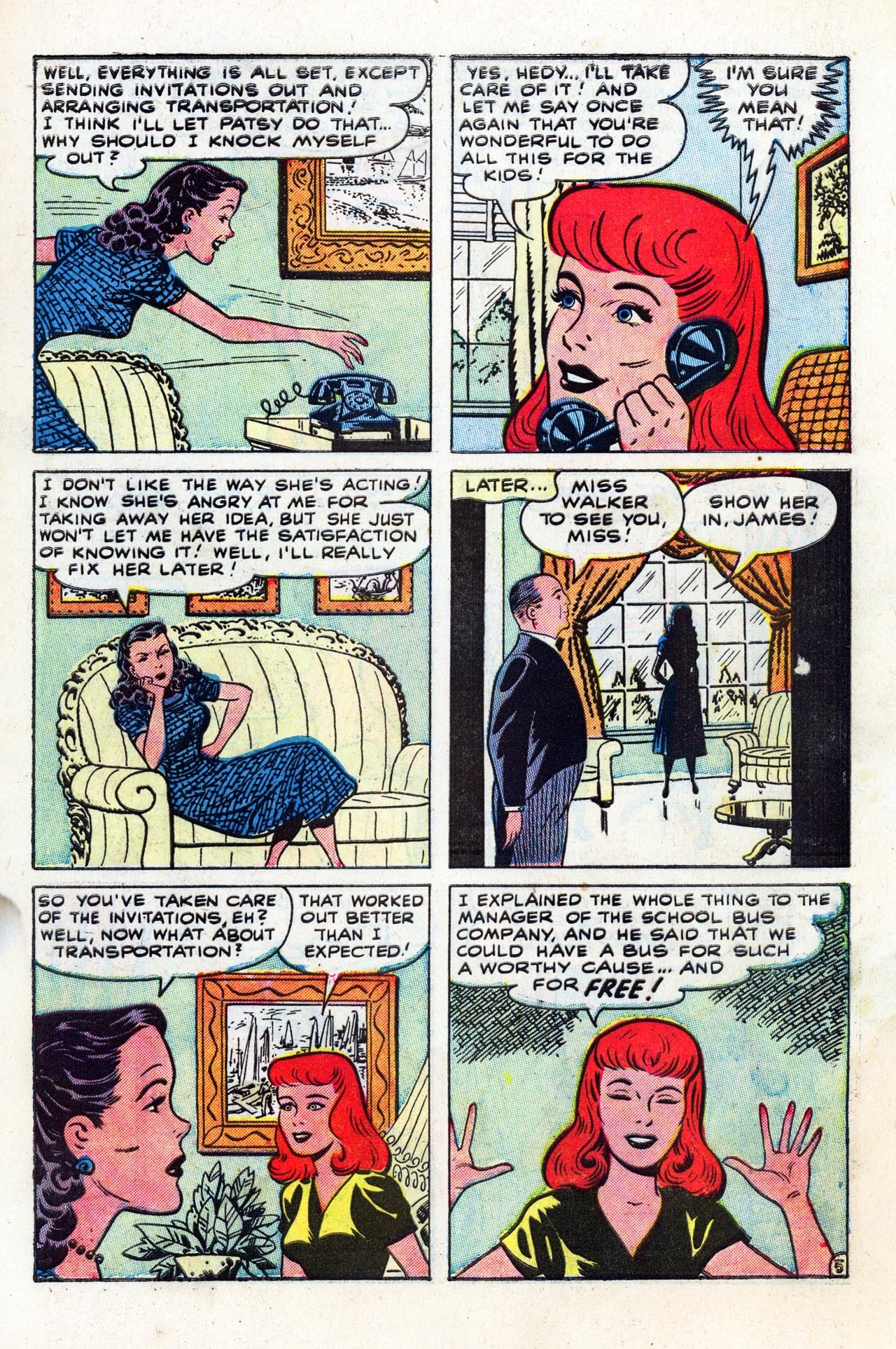 Read online Patsy and Hedy comic -  Issue #21 - 7