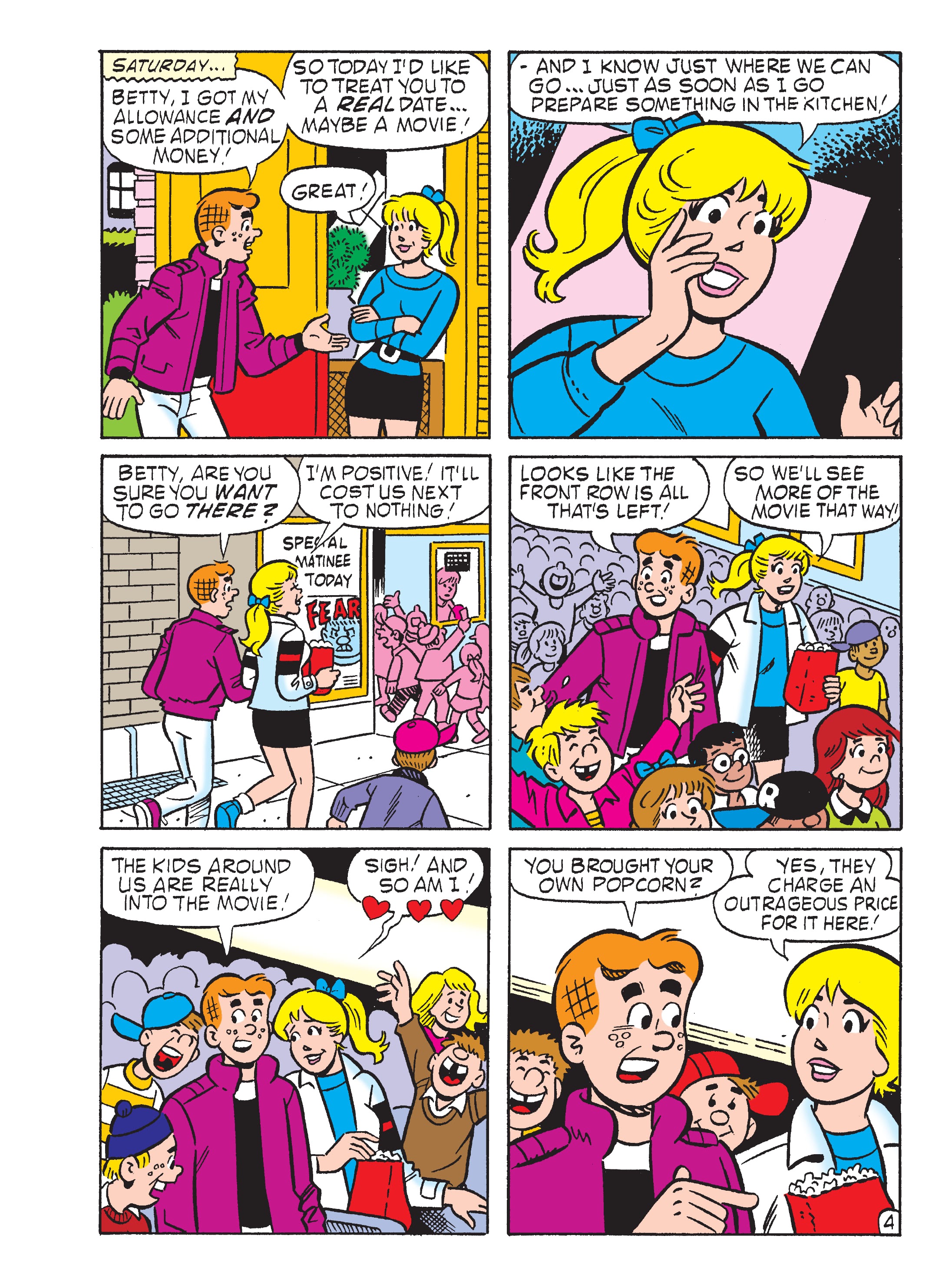 Read online Betty & Veronica Friends Double Digest comic -  Issue #286 - 89