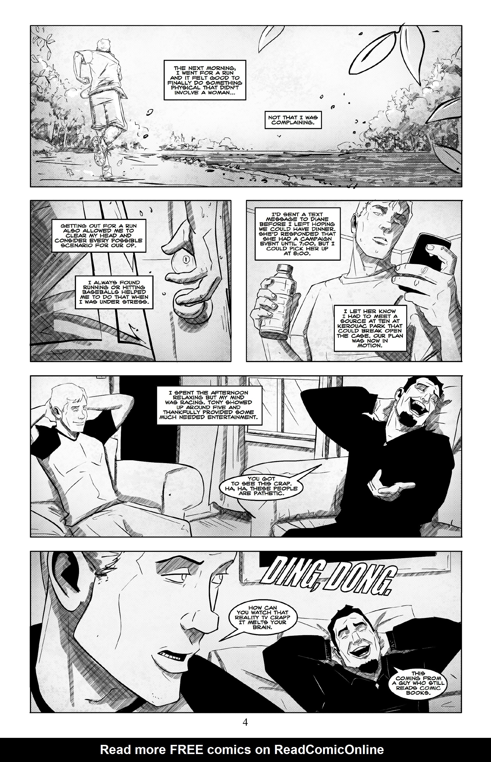 Read online Two Redheads & A Dead Blonde comic -  Issue #5 - 5