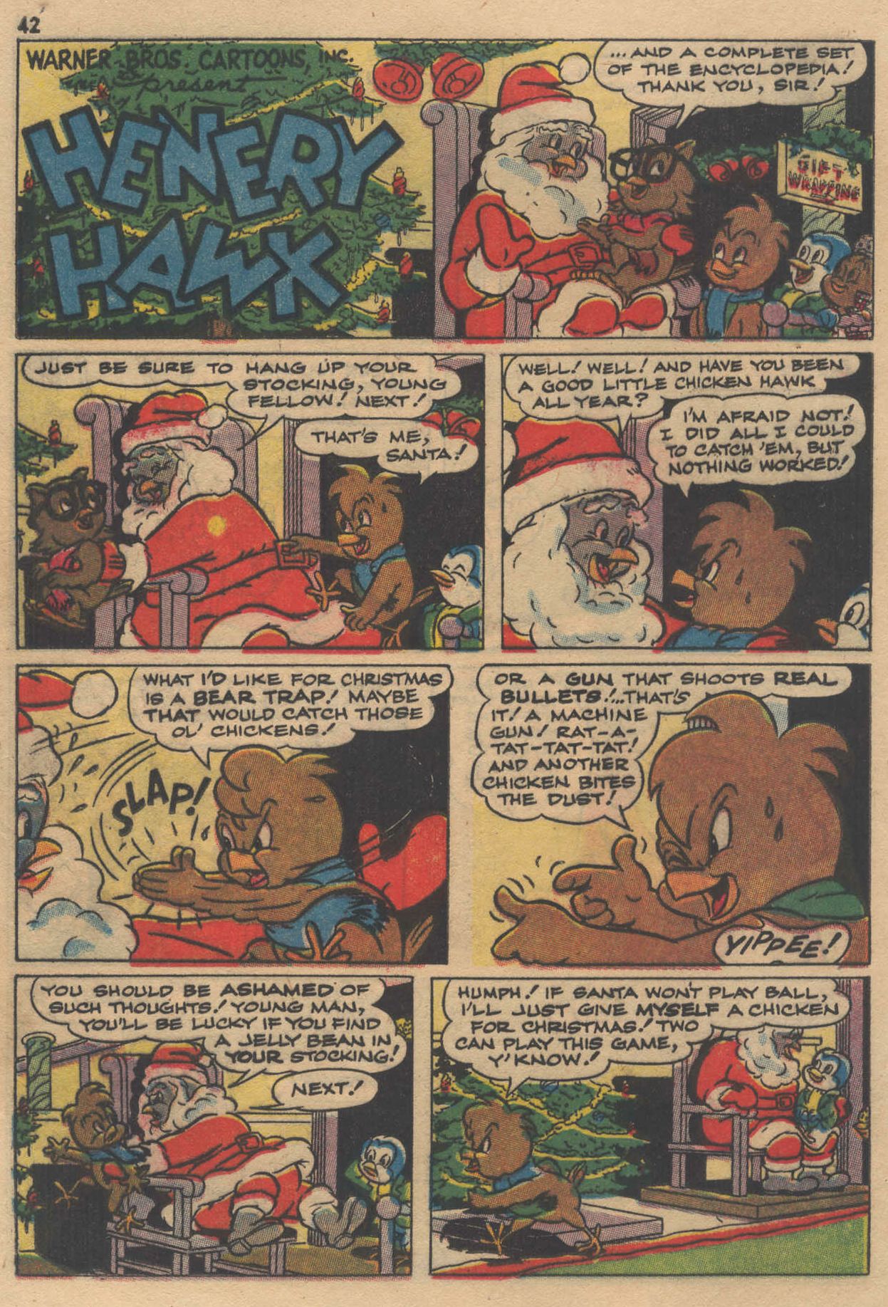 Read online Bugs Bunny's Christmas Funnies comic -  Issue # TPB 3 - 44
