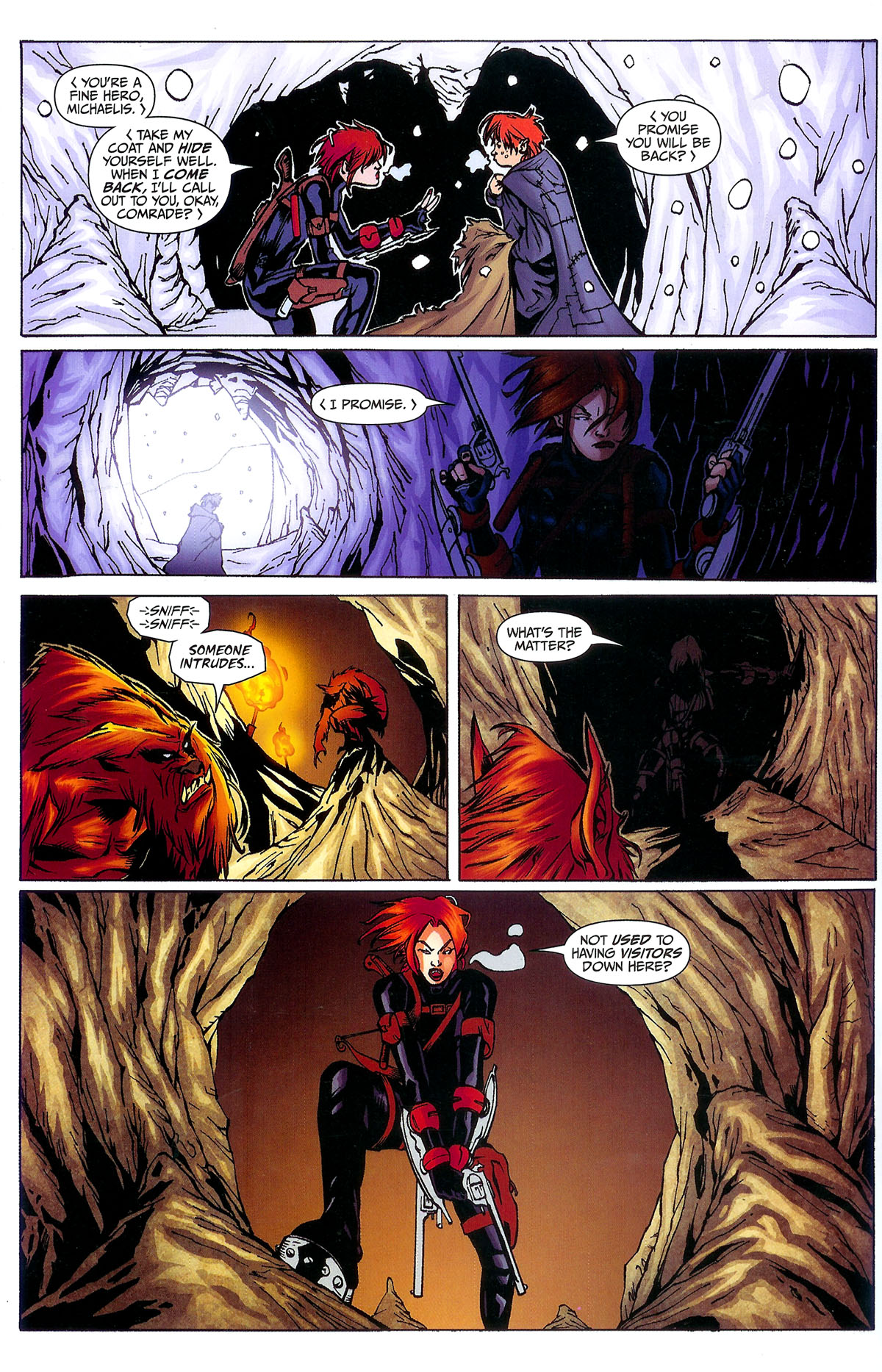 Read online BloodRayne: Lycan Rex comic -  Issue # Full - 18