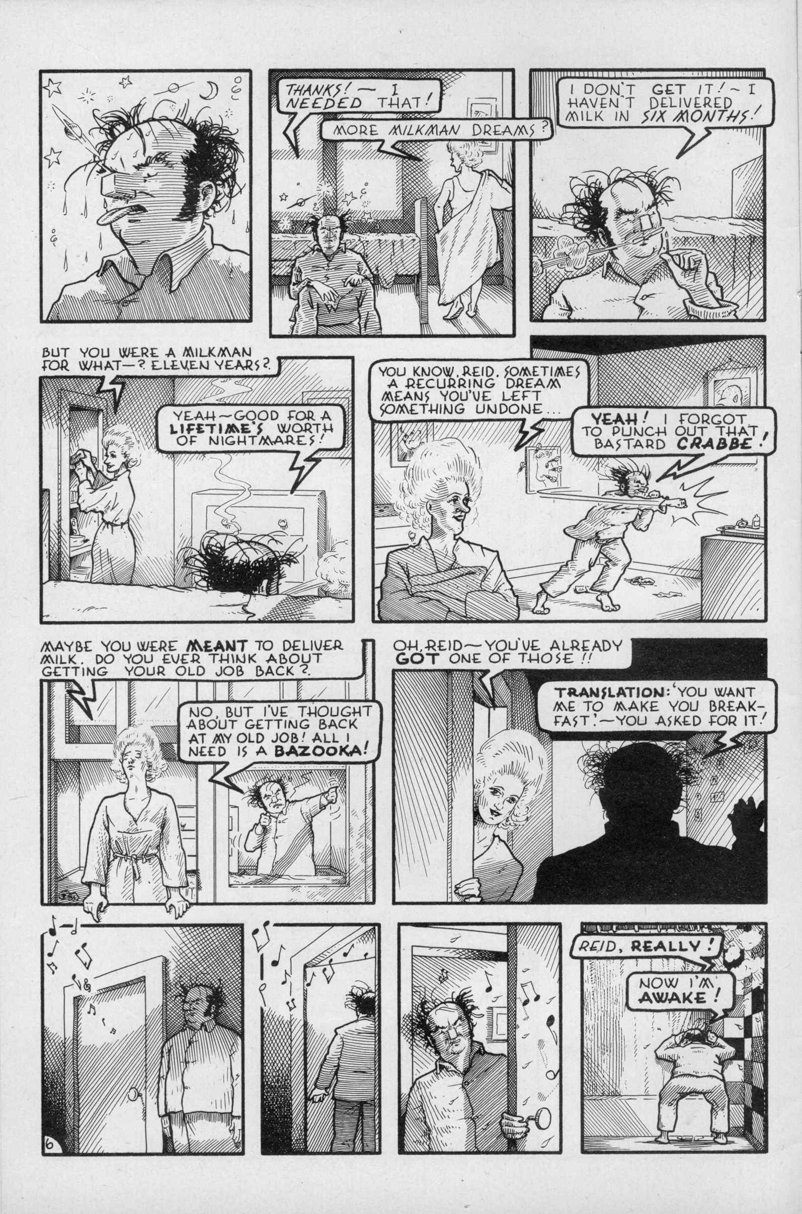 Read online Reid Fleming, World's Toughest Milkman (1986) comic -  Issue #3 - 8