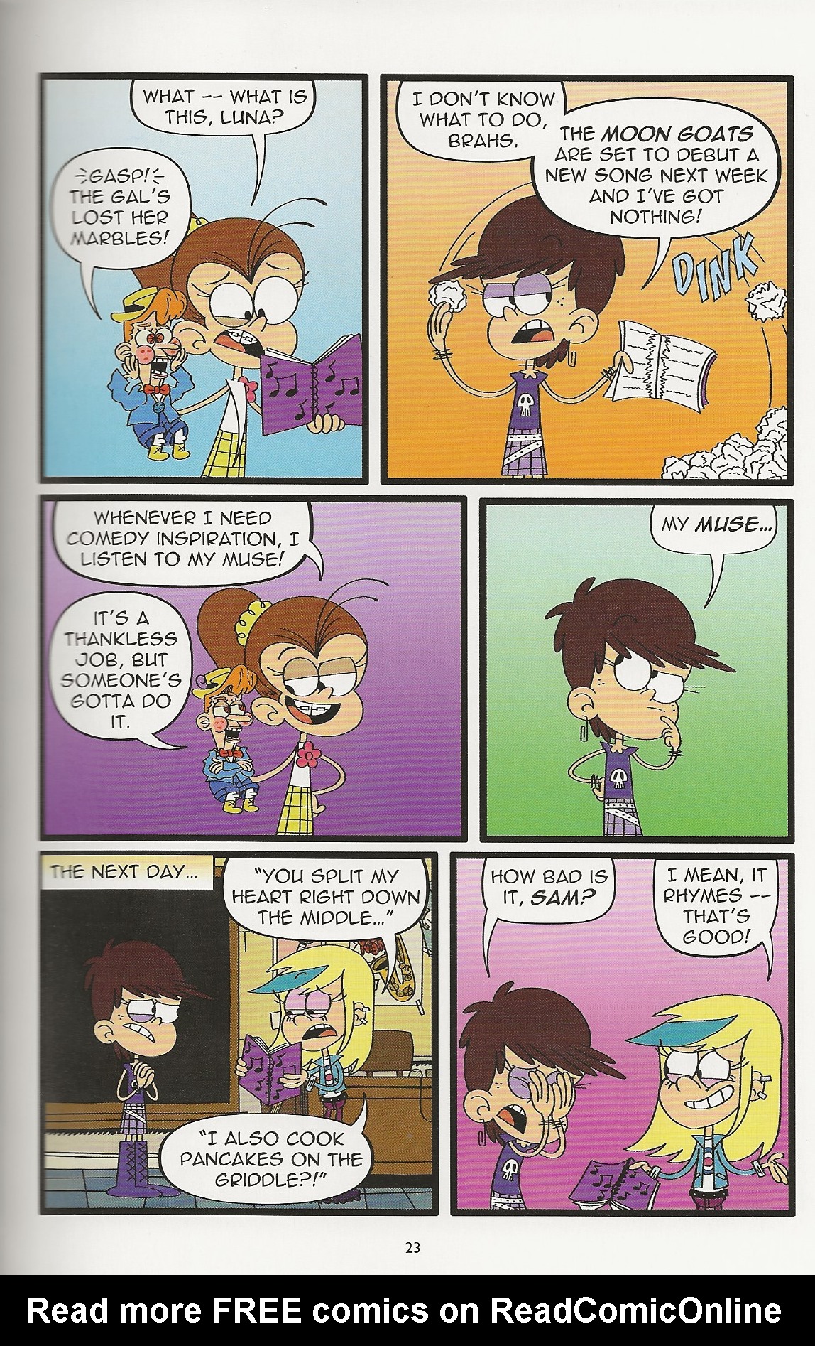 Read online The Loud House comic -  Issue #18 - 23